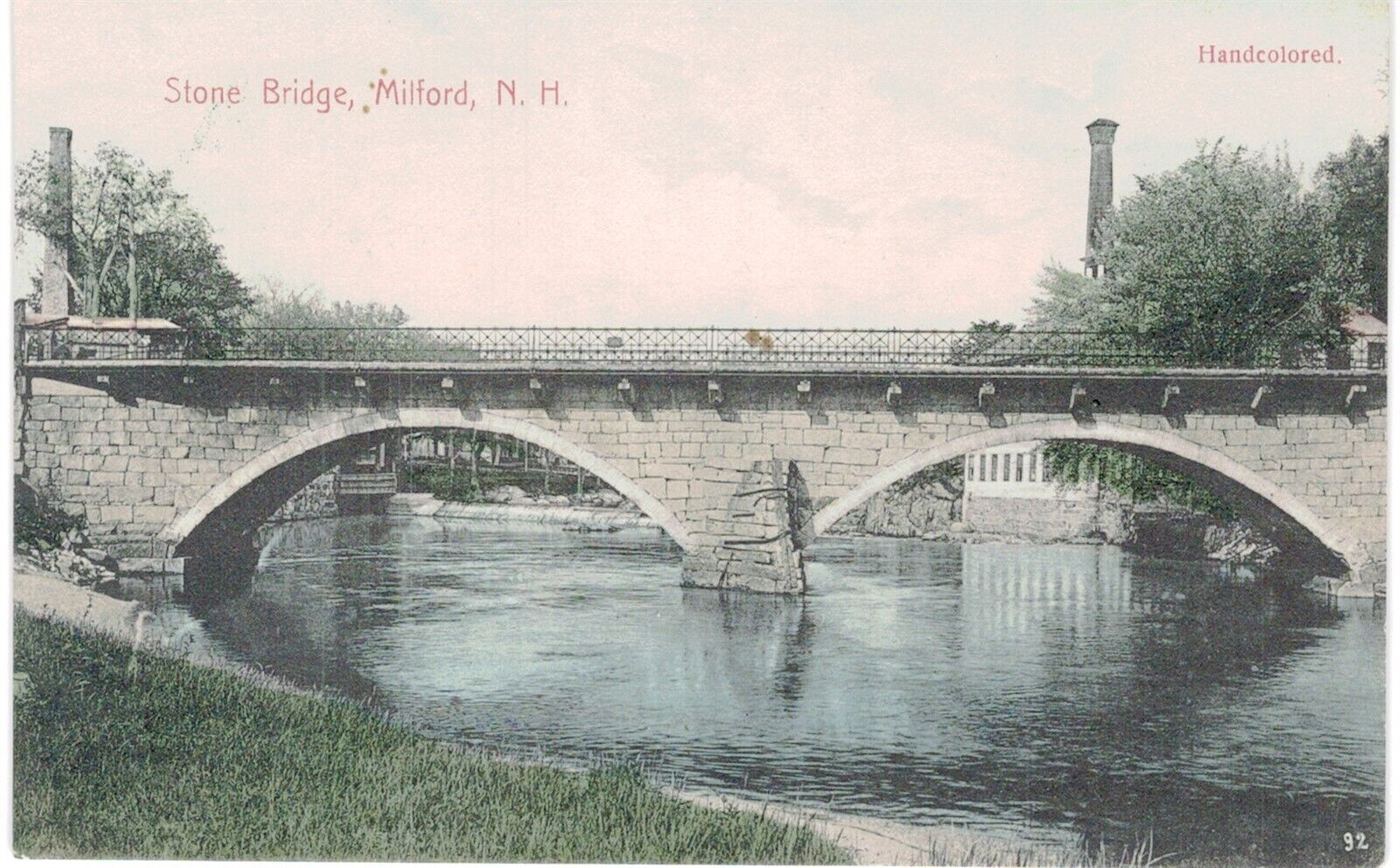 Marlboro Stone Bridge 1910 NH 