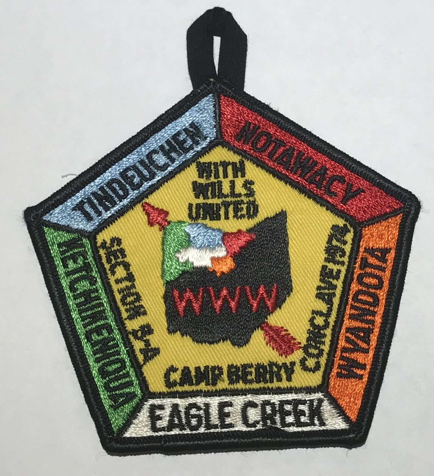1974 OA Conclave PAtch Ohio Camp Berry PAtch MC8