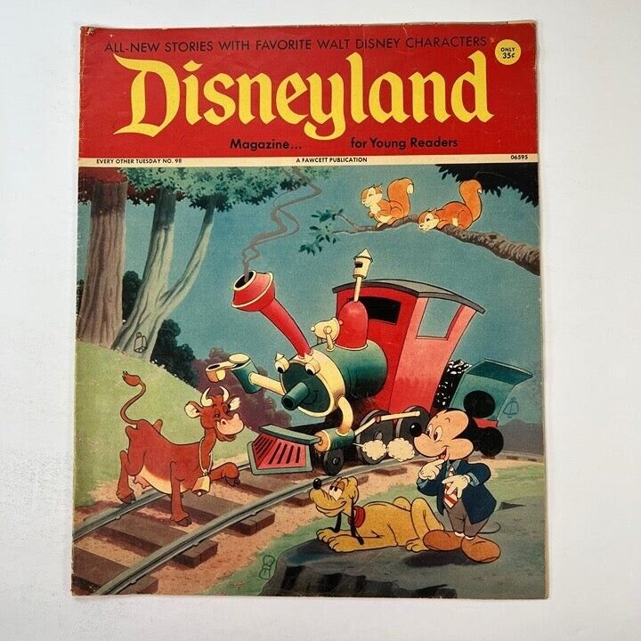 Vintage DISNEYLAND Magazine/comic No 98 -  Rare 1970s DisneyMania Item