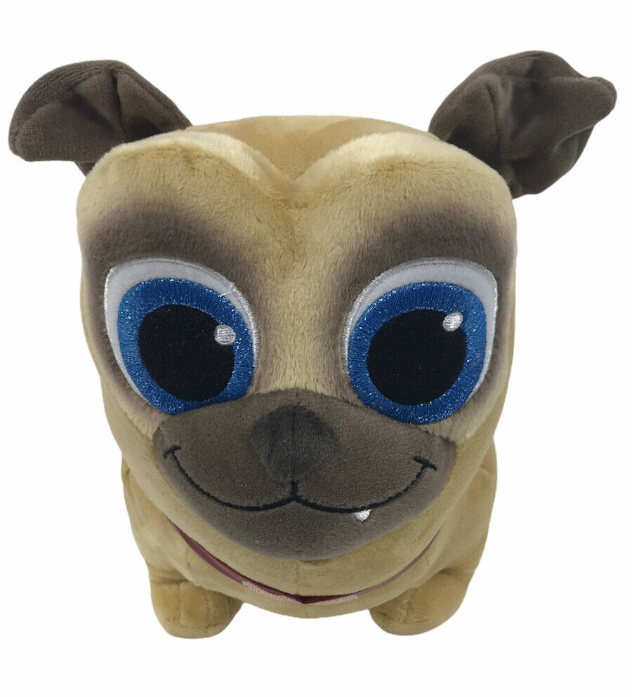 Disney Store Rolly 12” Plush Puppy Dog Pals Pug Authentic