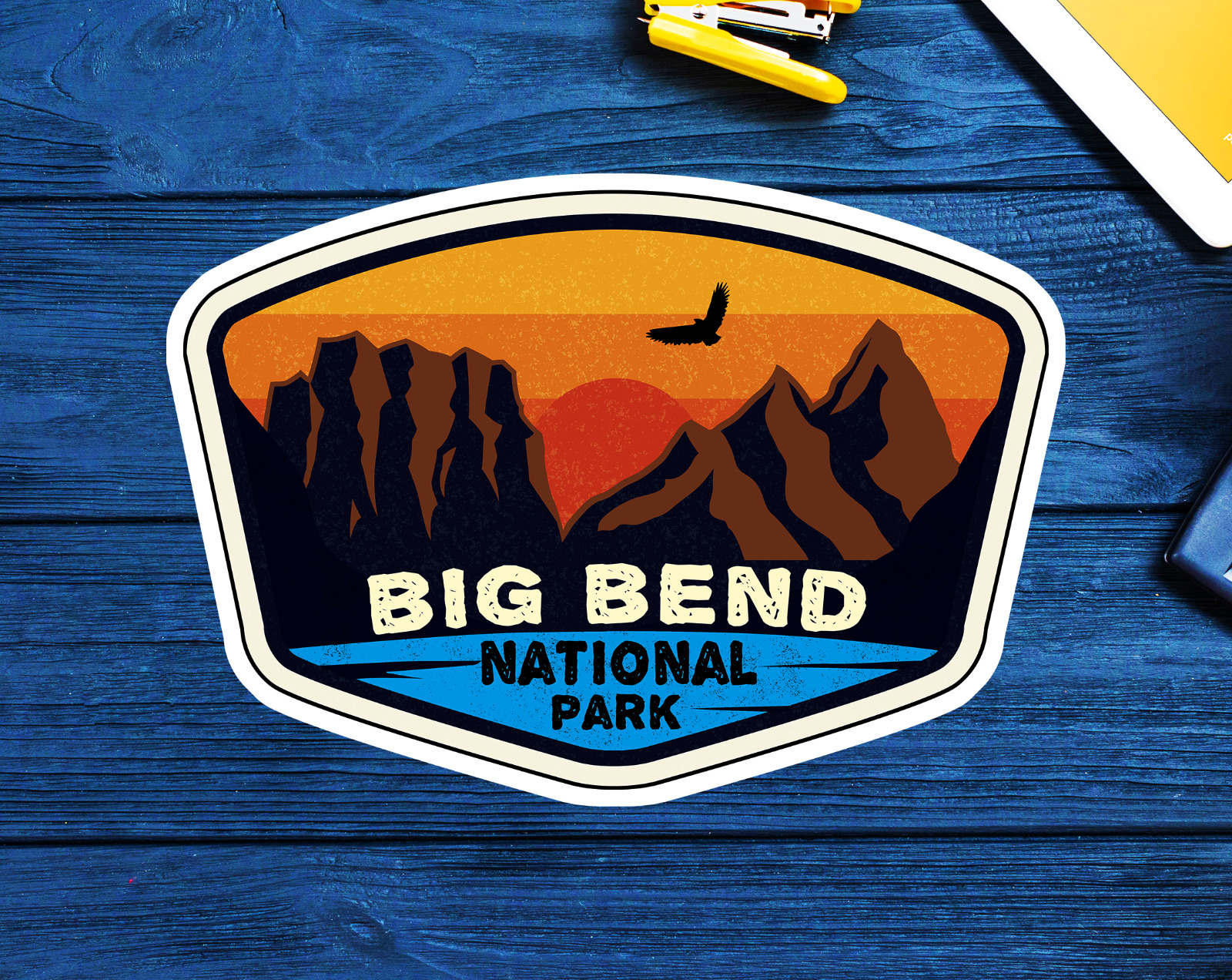 Big Bend National Park Texas Travel Sticker Decal 3.75\