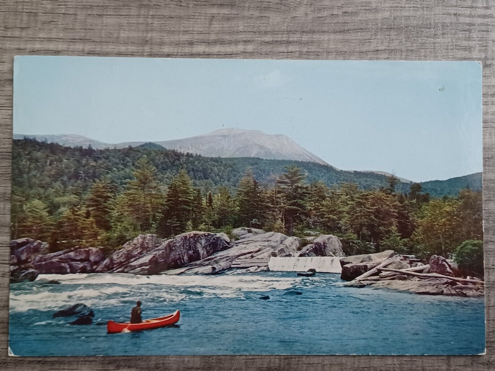 Greenville, Maine, Mt. Katahdin, Whit Water Canoeing the West Branch 