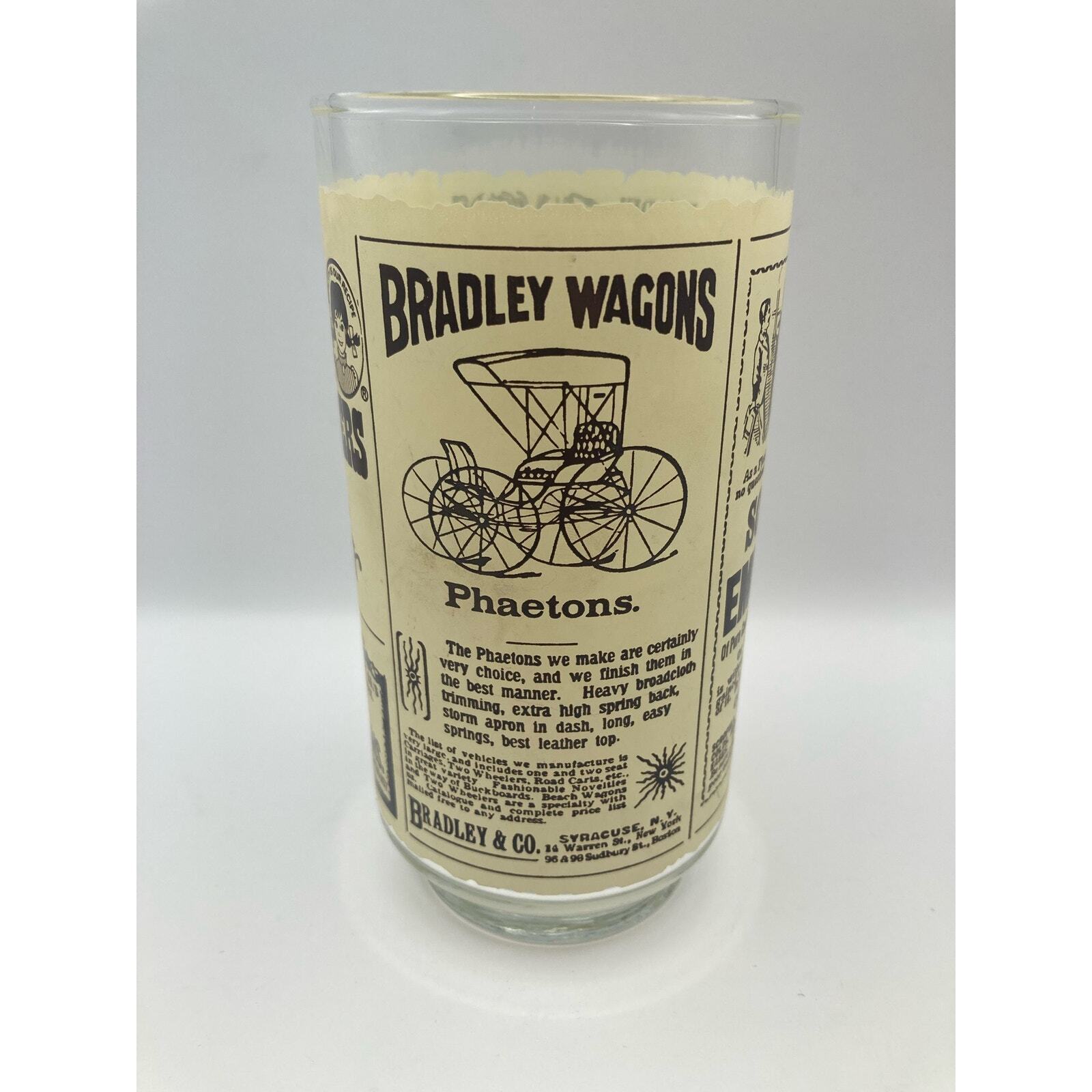 Wendy’s Old Fashioned Hamburger Vintage Glass Cup