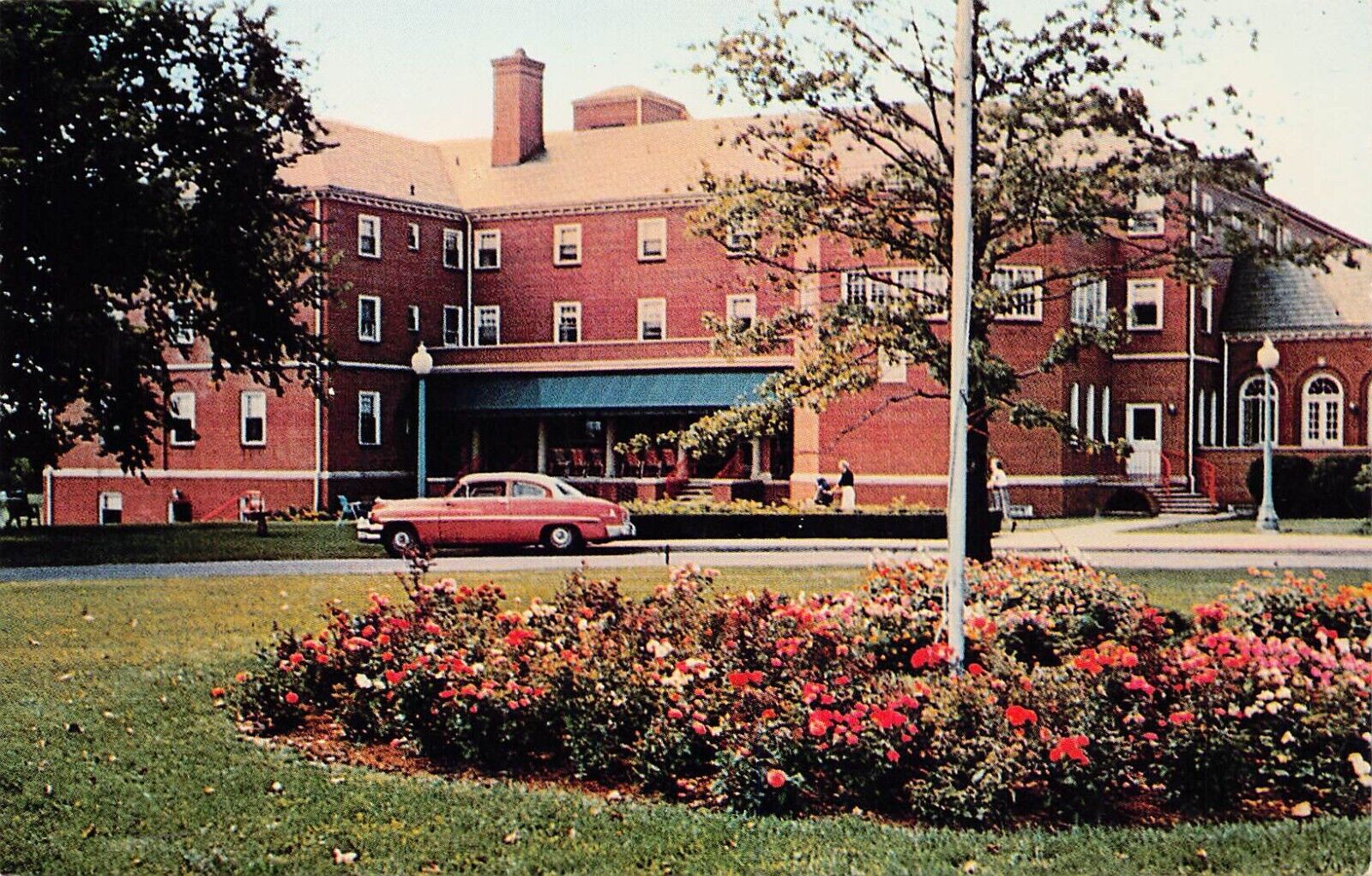 Mount Lebanon Pennsylvania Asbury Heights Hospital Retirement Home Postcard C13