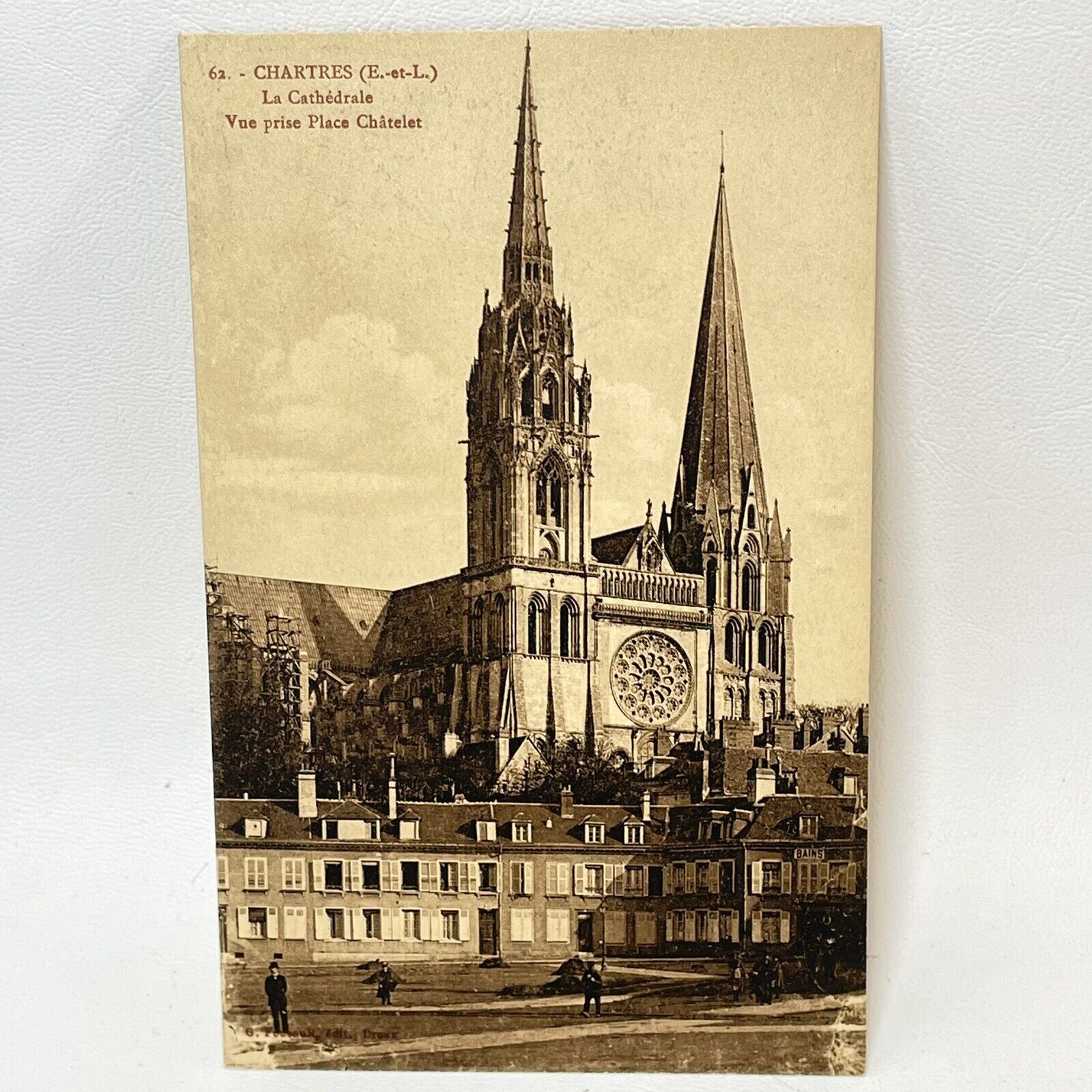 Vintage Notre Dame Real Photo Postcards Early 1900s -1930s Antique Carte Postale