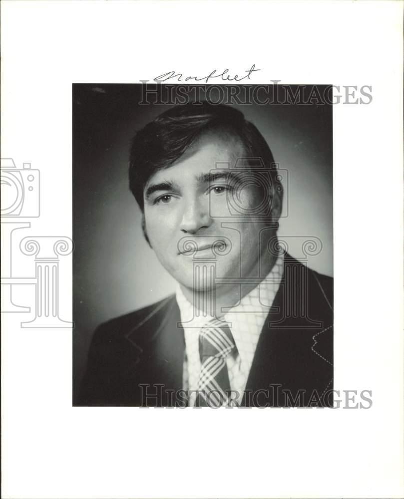 1974 Press Photo Charles Norfleet, McCord Replacement Products southern manager.