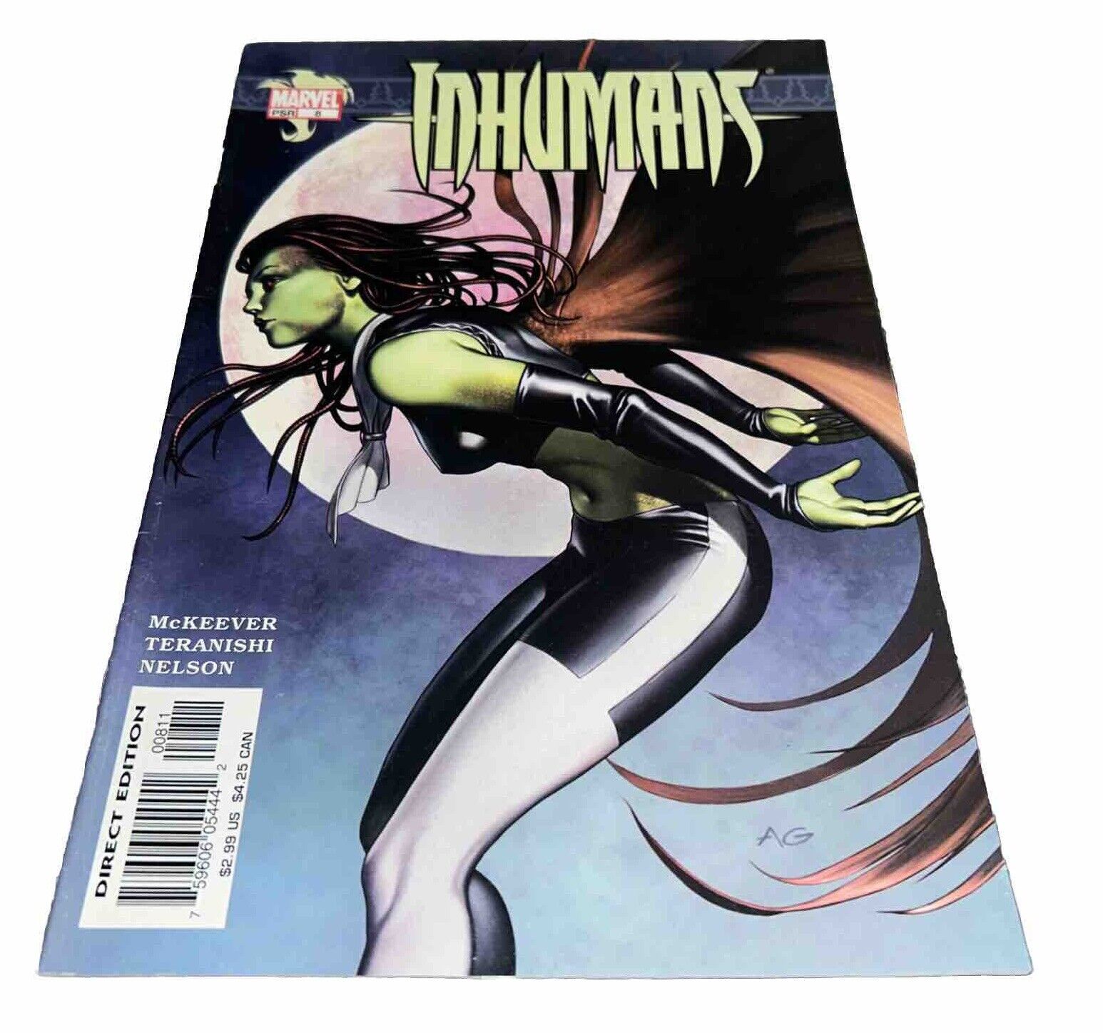 Inhumans (2003) #8 Comic Book Adi Granov Cover Marvel Comics