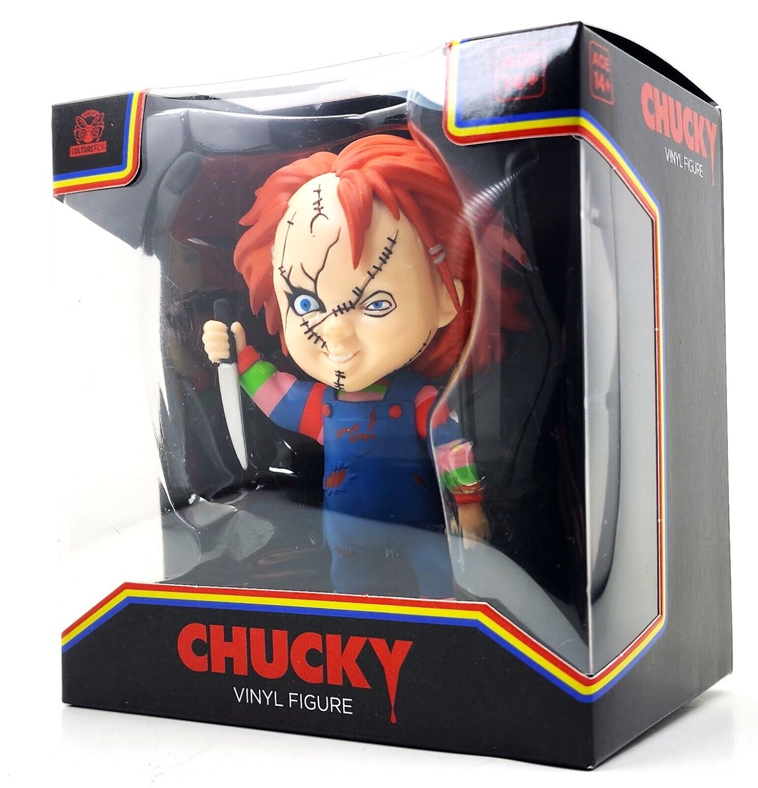 Chucky Doll Vinyl Figure Chucky Good-Guy Culturefly Halloween 4.5in