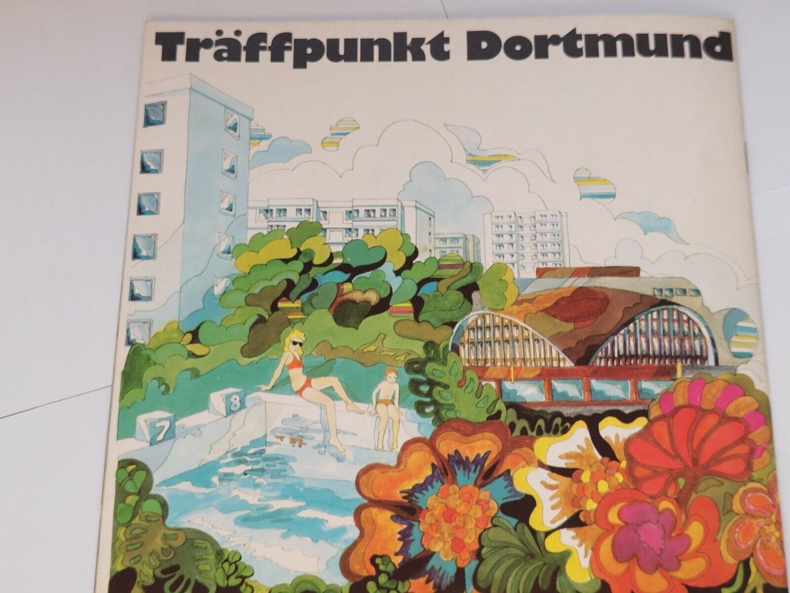 Dortmund Germany vintage travel brochure/ vintage booklet/ Traffpunkt Dortmund
