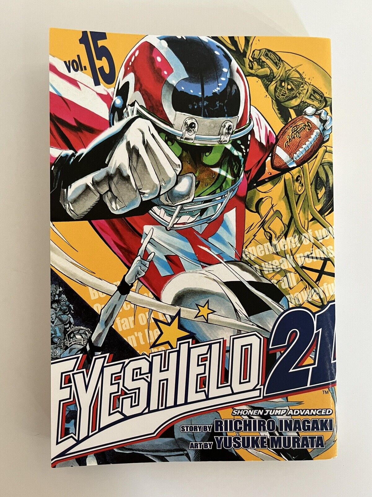 Eyeshield 21 Volume Vol 15 Riichiro Inagaki Shonen Manga English First Print