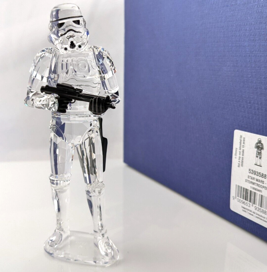 Swarovski Star Wars STORMTROOPER Crystal Figurine 5393588 *Genuine* New in Box