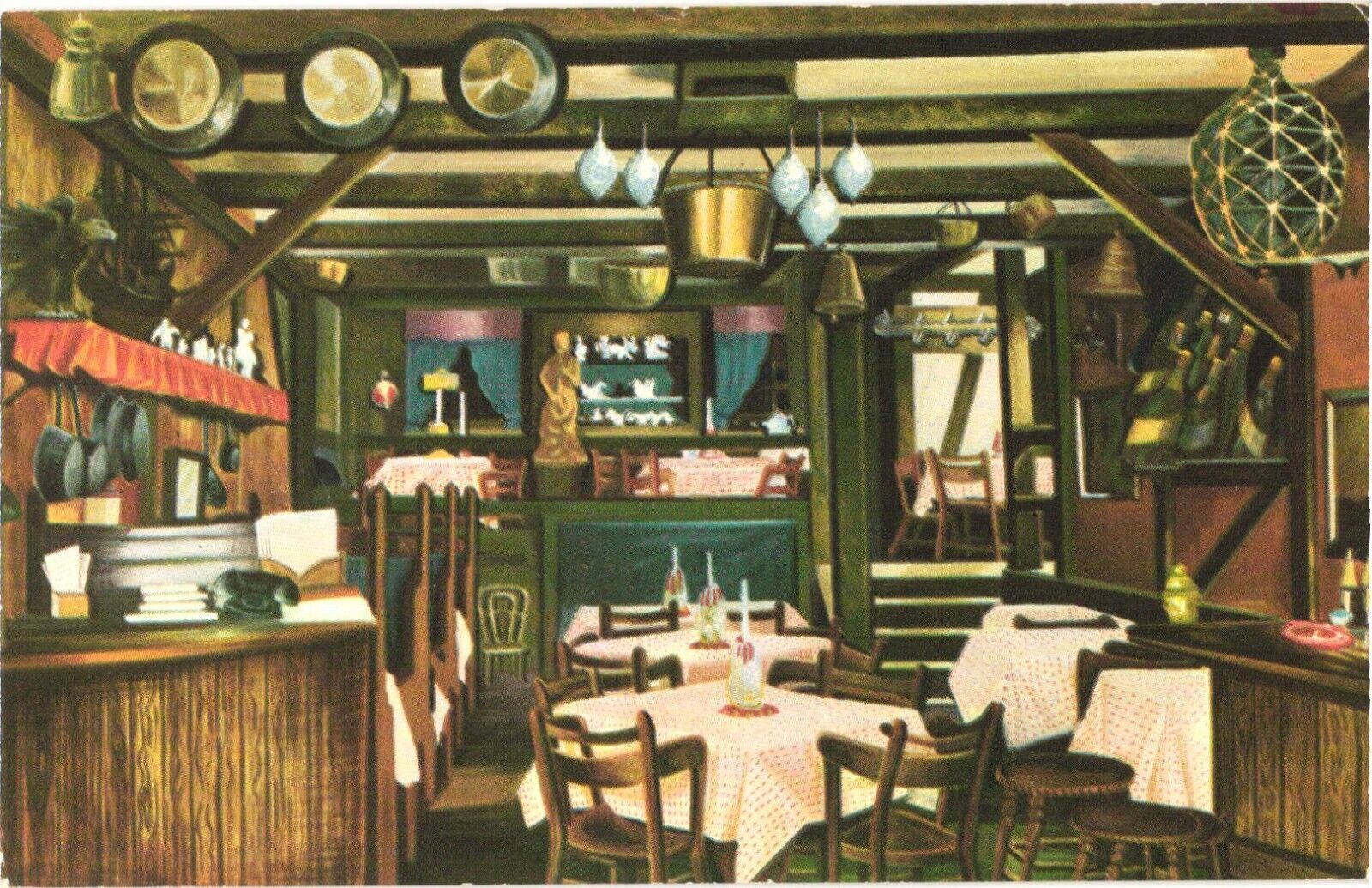 Cape Cod Room, Seafood Restaurant, The Drake Hotel, Chicago, Illinois Postcard