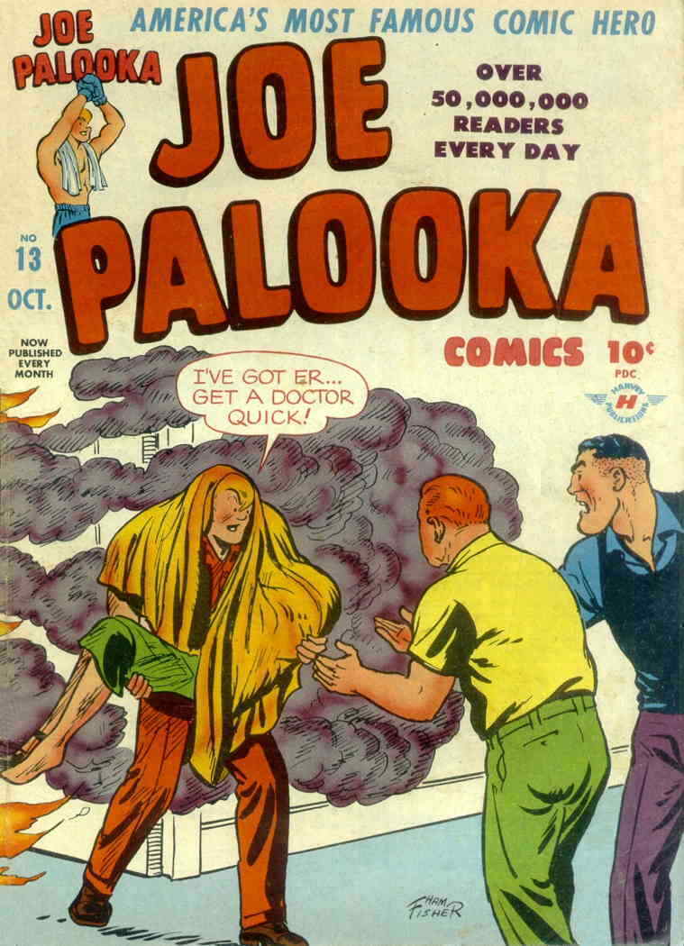 Joe Palooka (2nd Series) #13 VG; Harvey | low grade comic - we combine shipping