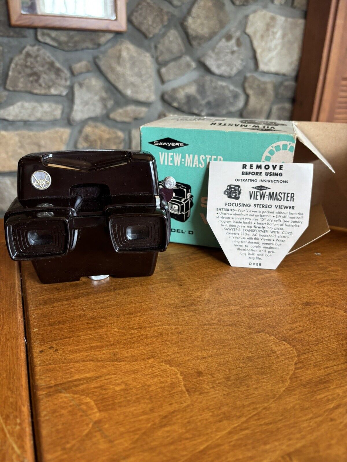 Vintage Sawyer\'s View-Master Stereo Focusing Viewer - Model D Product No. 2011