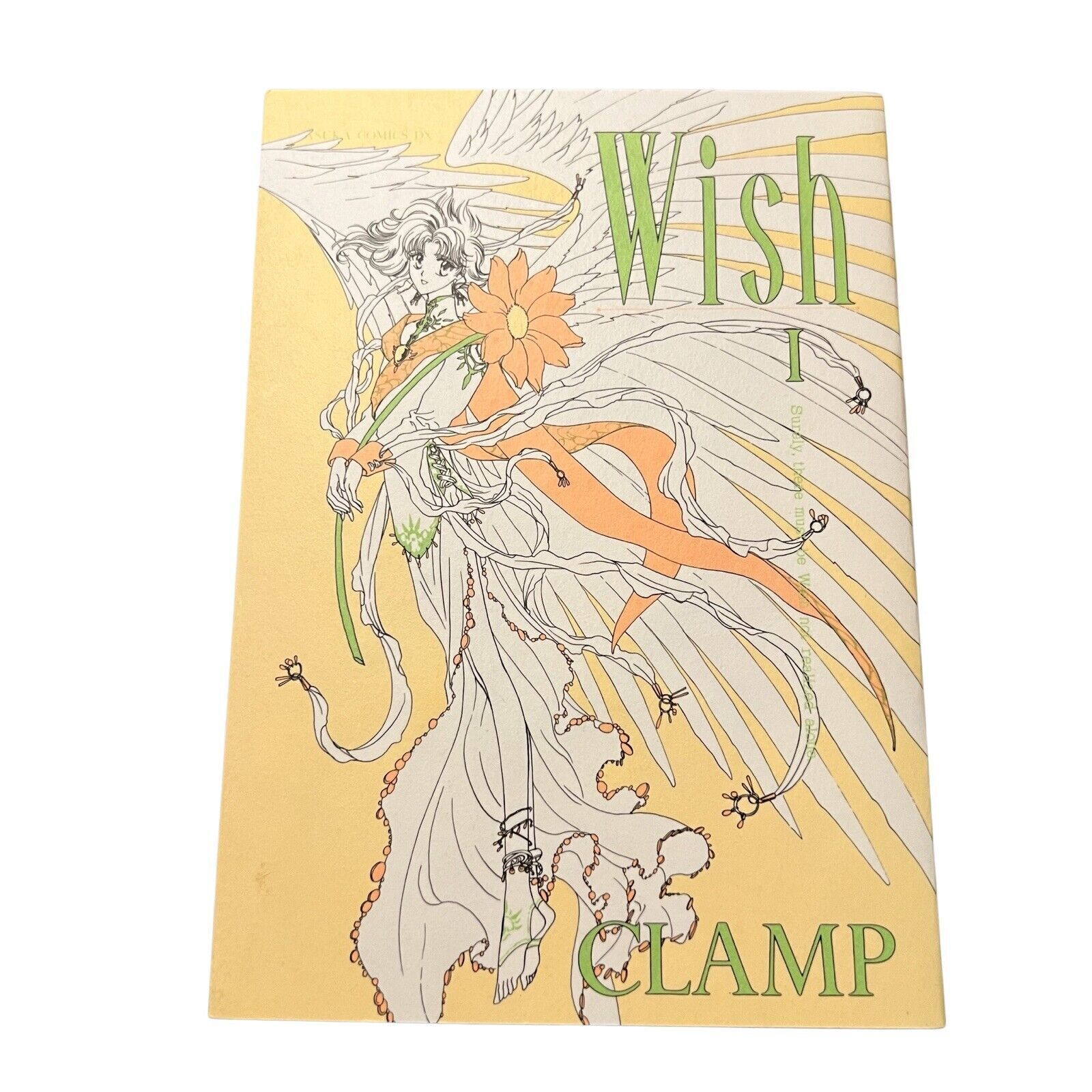 Wish Vol. 1 Clamp Japanese Manga Kadokawa Shoten Asuka Comics NEW 2002 Paperback