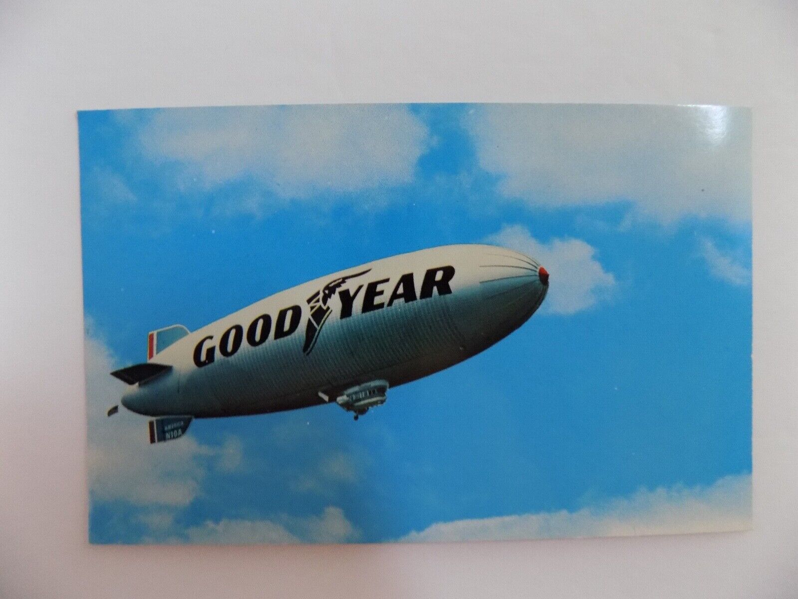 Goodyear Blimp America Postcard 1976 Decommissioned in 2015 Vintage HTF