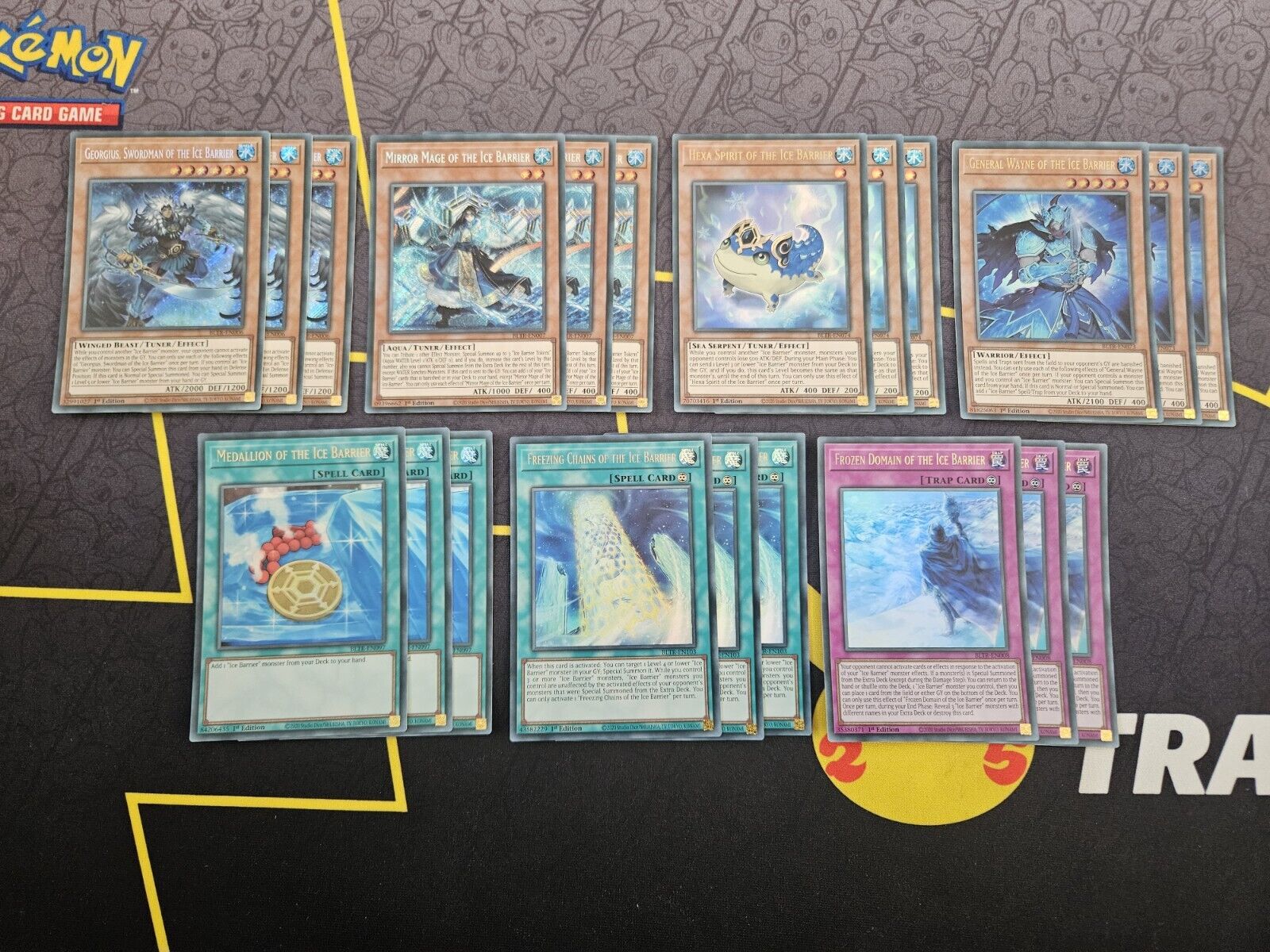 Ice Barrier Deck Core 21 Cards BLTR 1st Edition YuGiOh