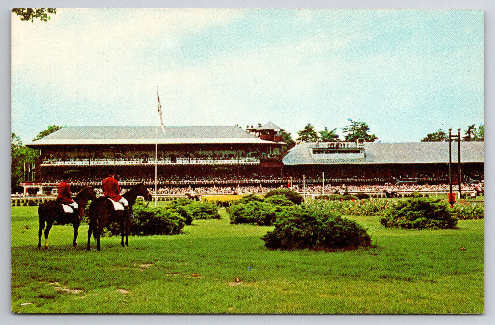 Vintage Postcard Saratoga Race Track New York