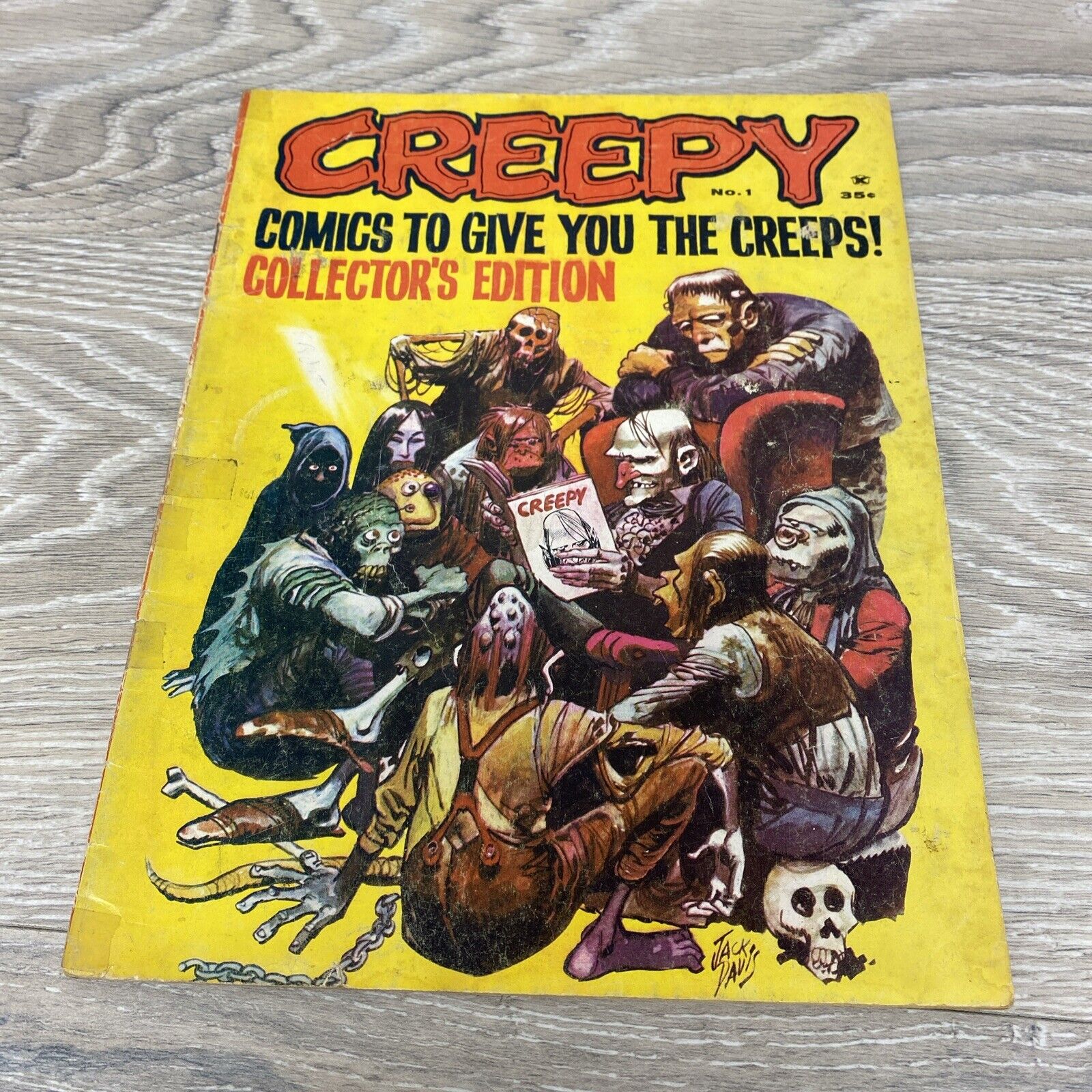 Creepy Magazine #1 Uncle Creepy 1st Appearance Comics 1964 Warren Publishing