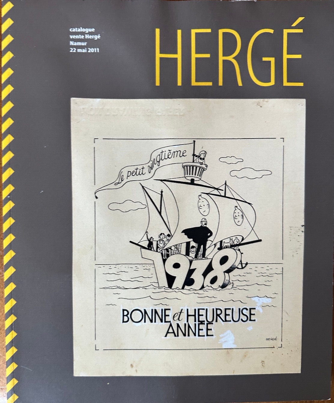 Tintin Hergé Auction catalog Moulinsart 2011