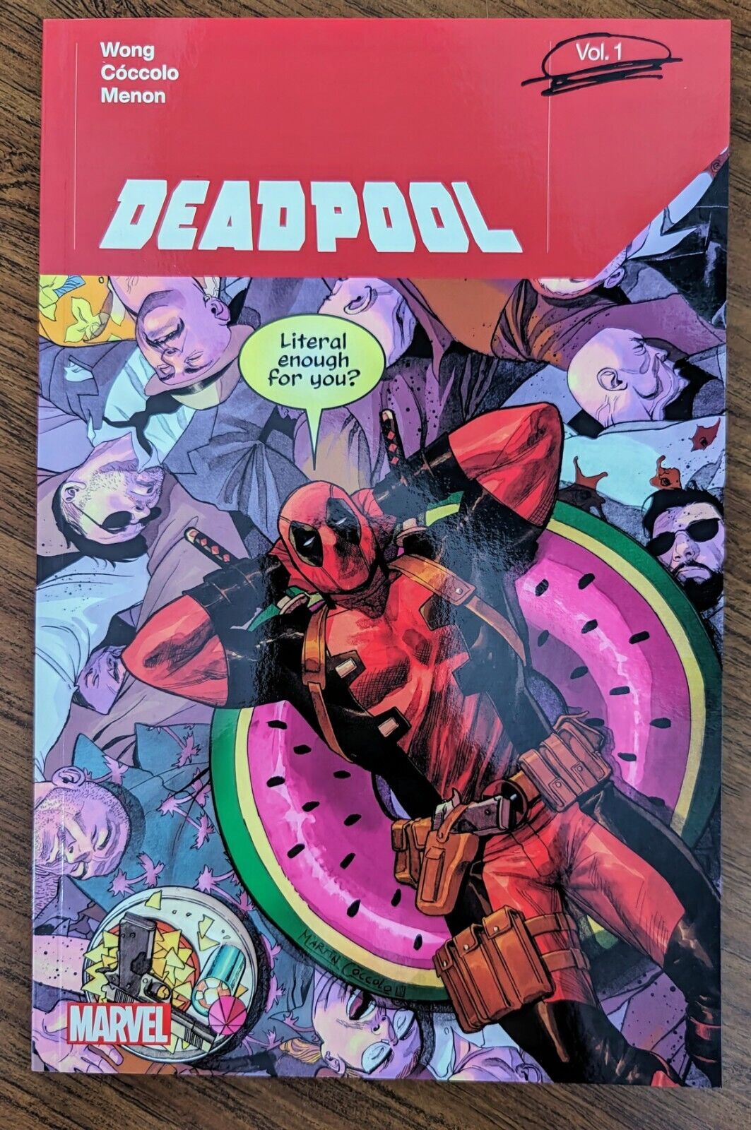 Deadpool 2022, Vol 1 Marvel Comics  Softcover TPB Wong