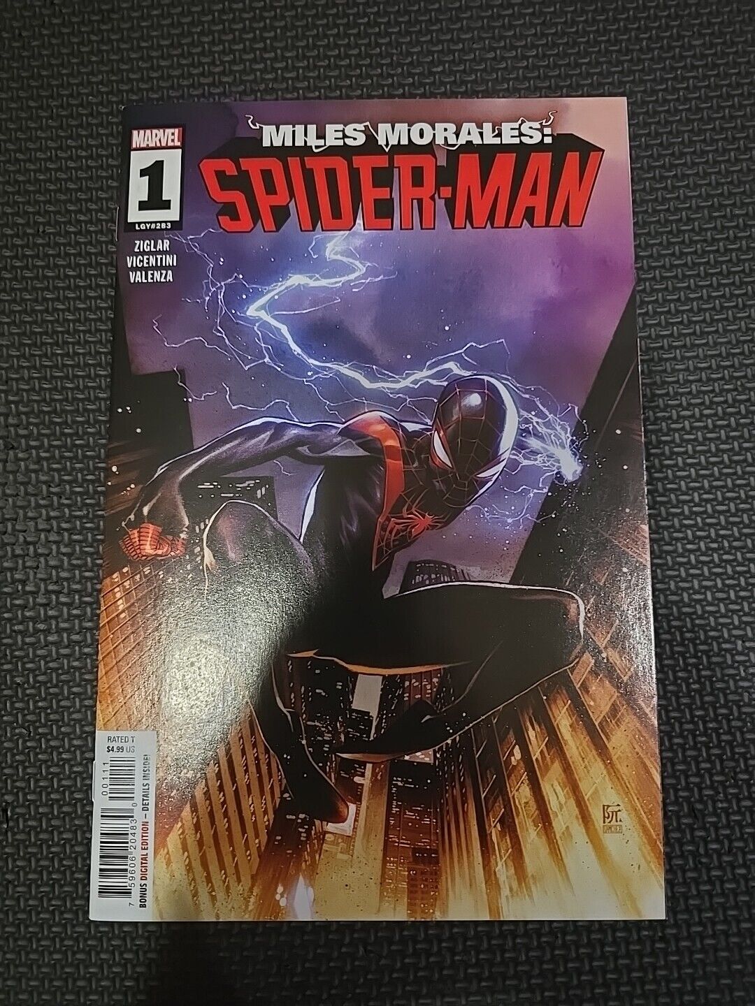 Miles Morales Spider-Man #1 LGY #283 VF/NM
