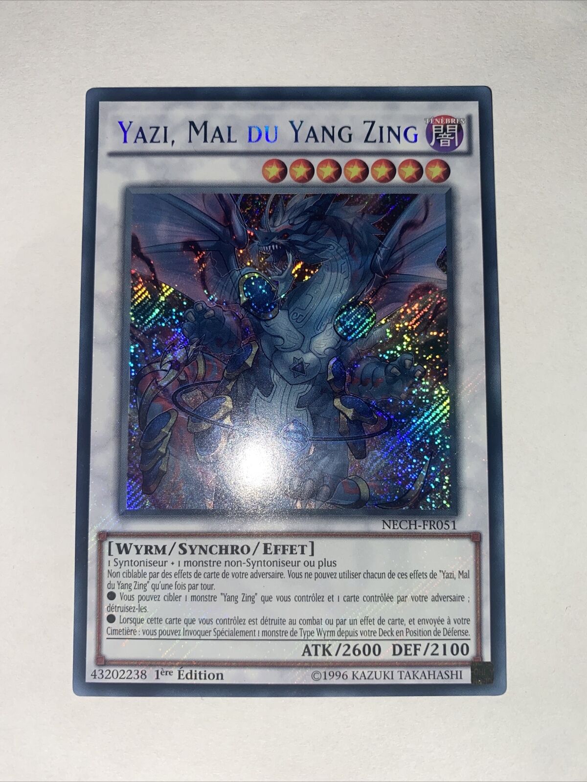 Yu-Gi-Oh - YAZI, MAL DU YANG ZING - NECH-FR051 - 1st Edition - NM/M N