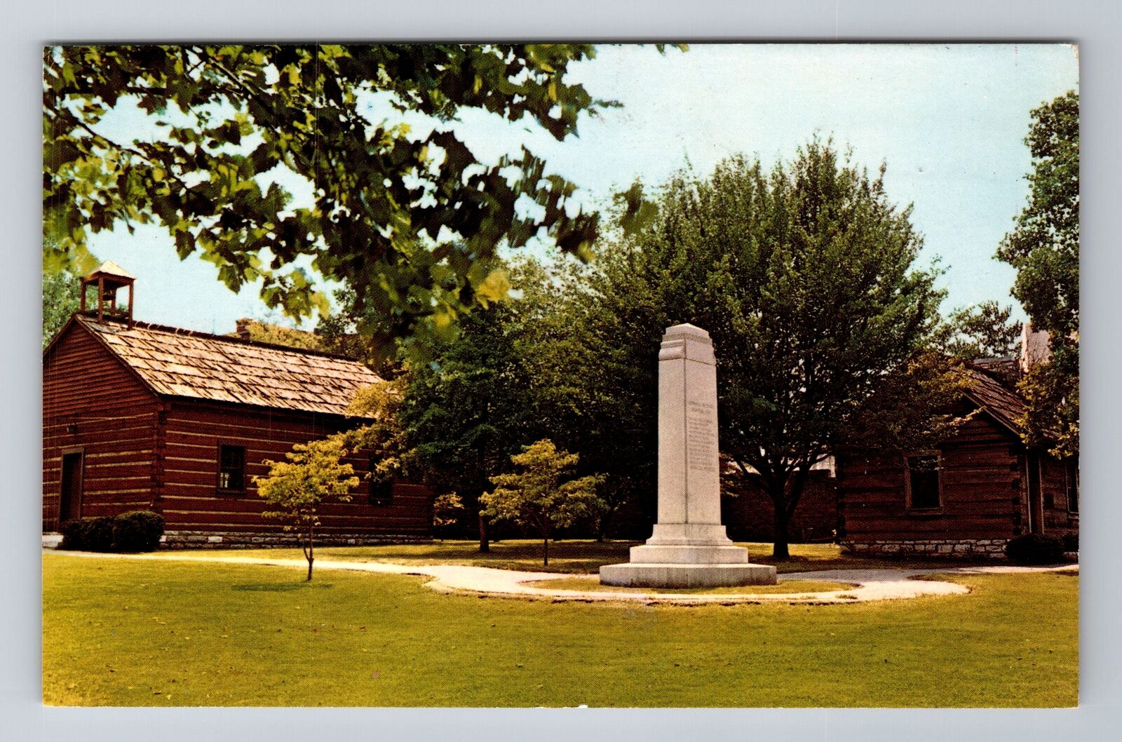 Danville KY-Kentucky, Constitution Square, Antique, Vintage Souvenir Postcard