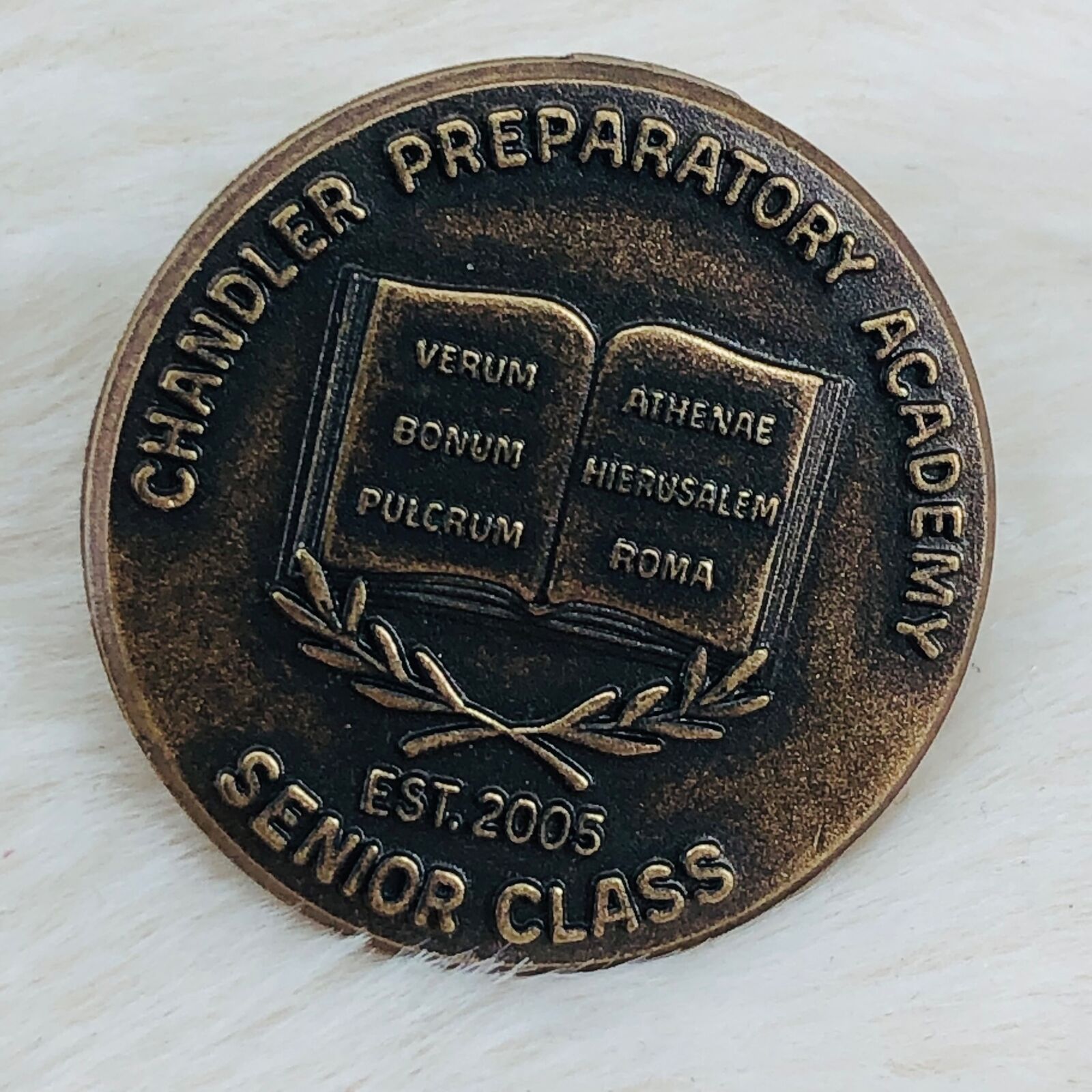 Chandler Preparatory Academy Senior Class Arizona Lapel Pin