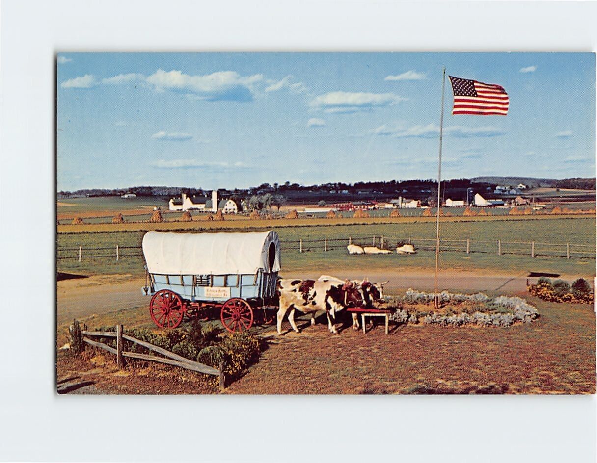 Postcard View in Kitchen Kettle Village Intercourse Pennsylvania USA