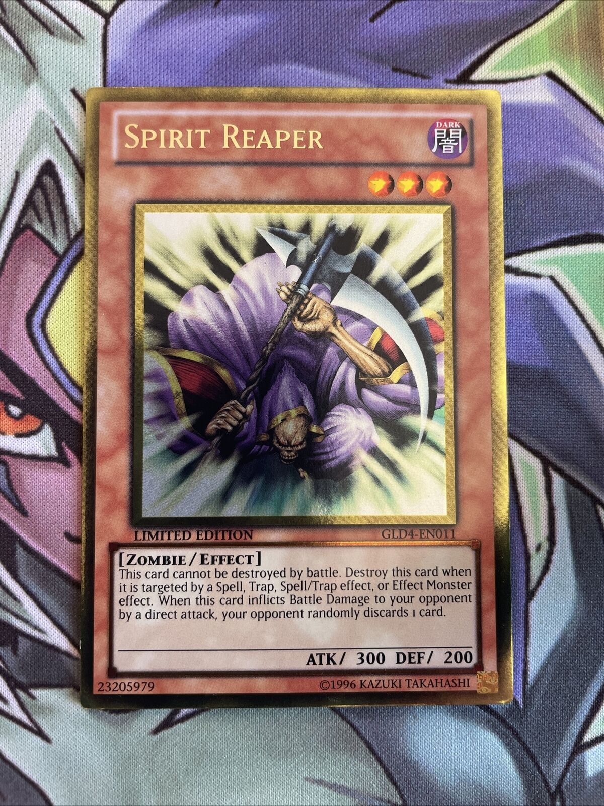 GLD4-EN011 Spirit Reaper Gold Rare Limited Edition NM Yugioh Card