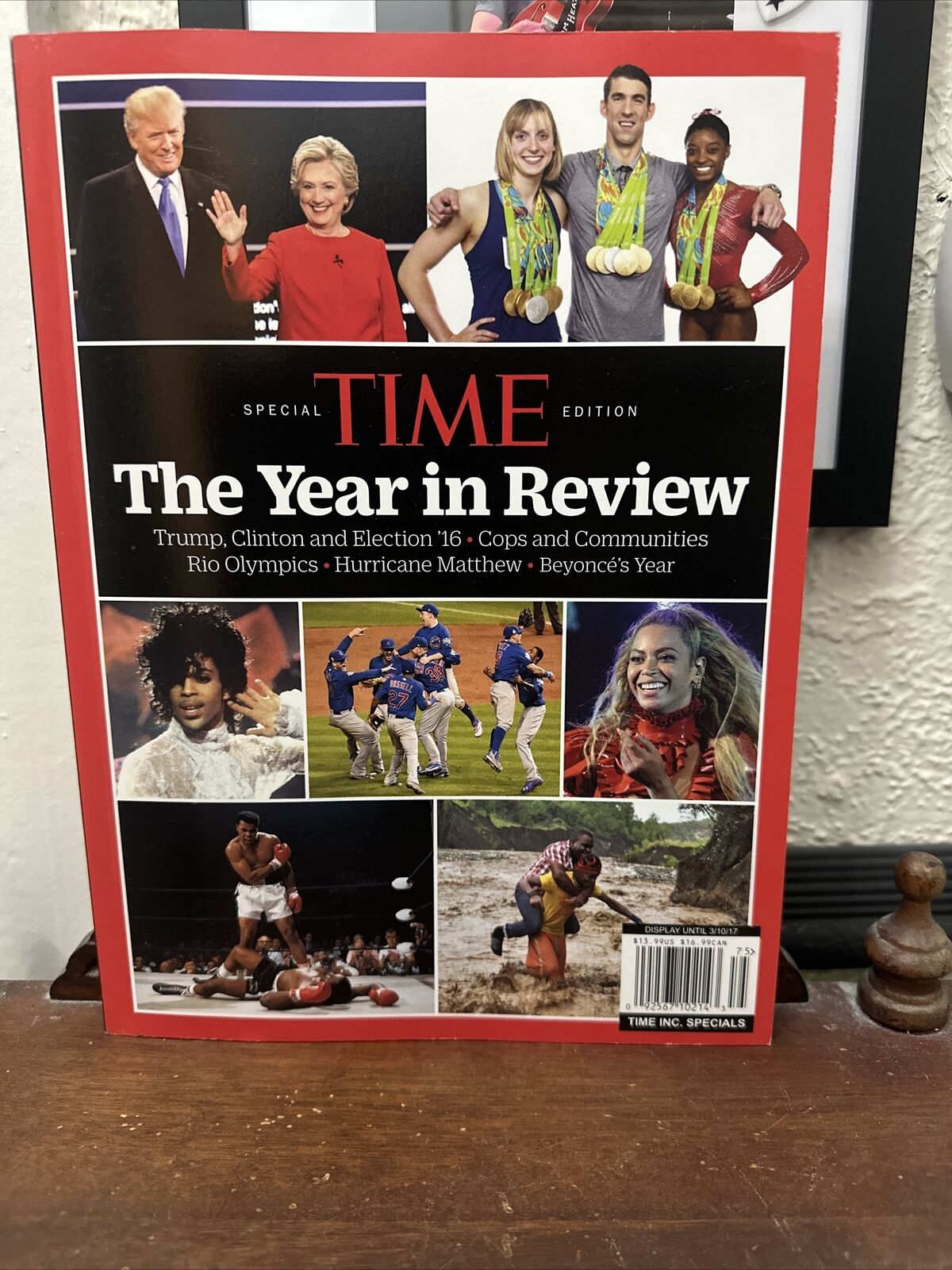Time Magazine Year In Review 2016 Trump Clinton Election 16 Rio Olympics Beyoncé