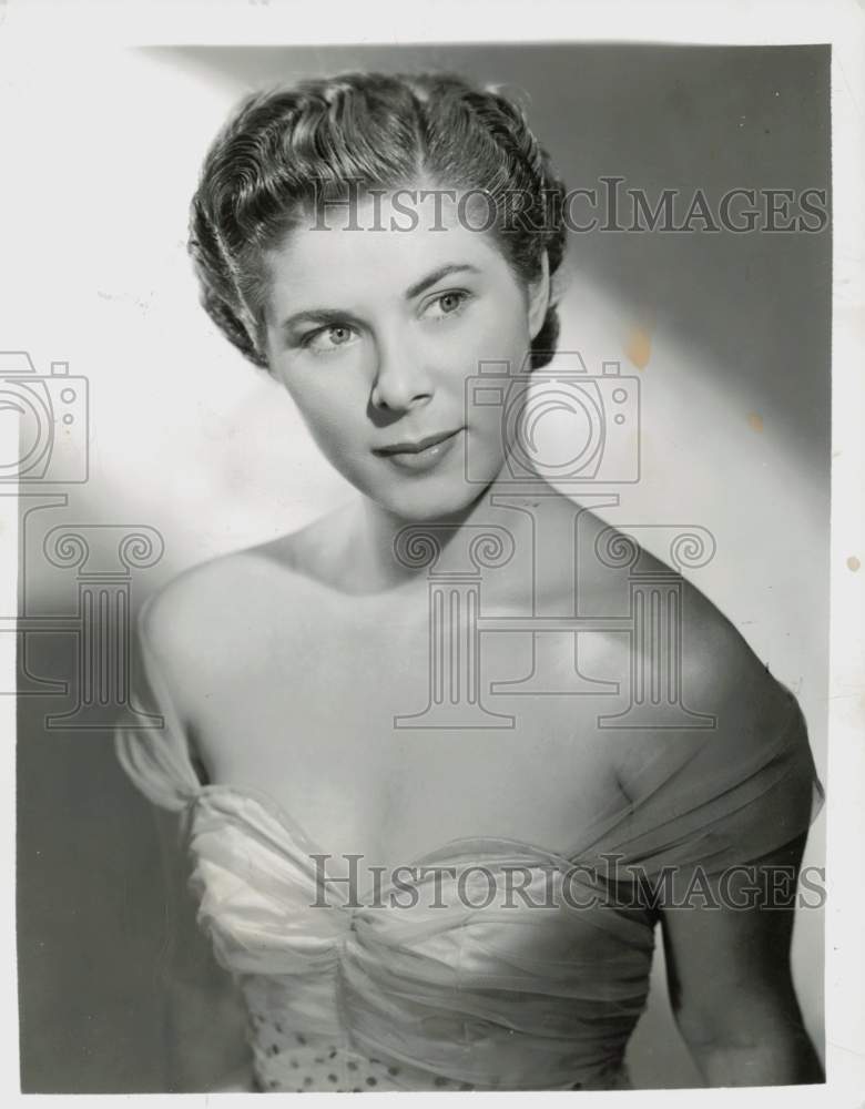 1952 Press Photo Singer Mindy Carson - lrp97744