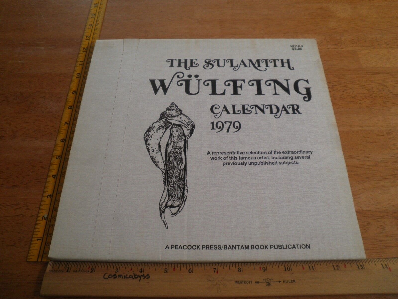 The Sulamith Wulfing 1979 calendar in Mailer box Fantasy art ORIGINAL HTF