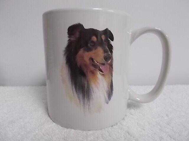 Shetland Sheepdog Bow Wow Meows Ceramic Coffee Tea Cup Mug