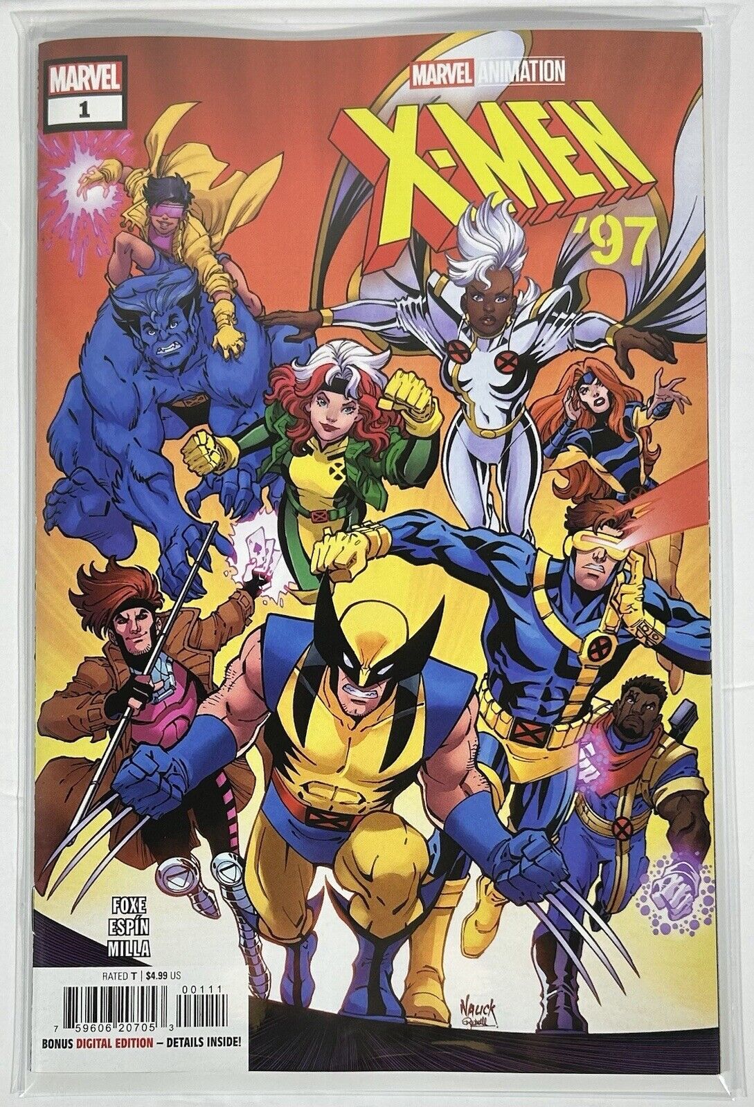 X-MEN \'97 #1 (2024) COVER A | DISNEY+ ANIMATED SERIES PRELUDE | MARVEL COMICS