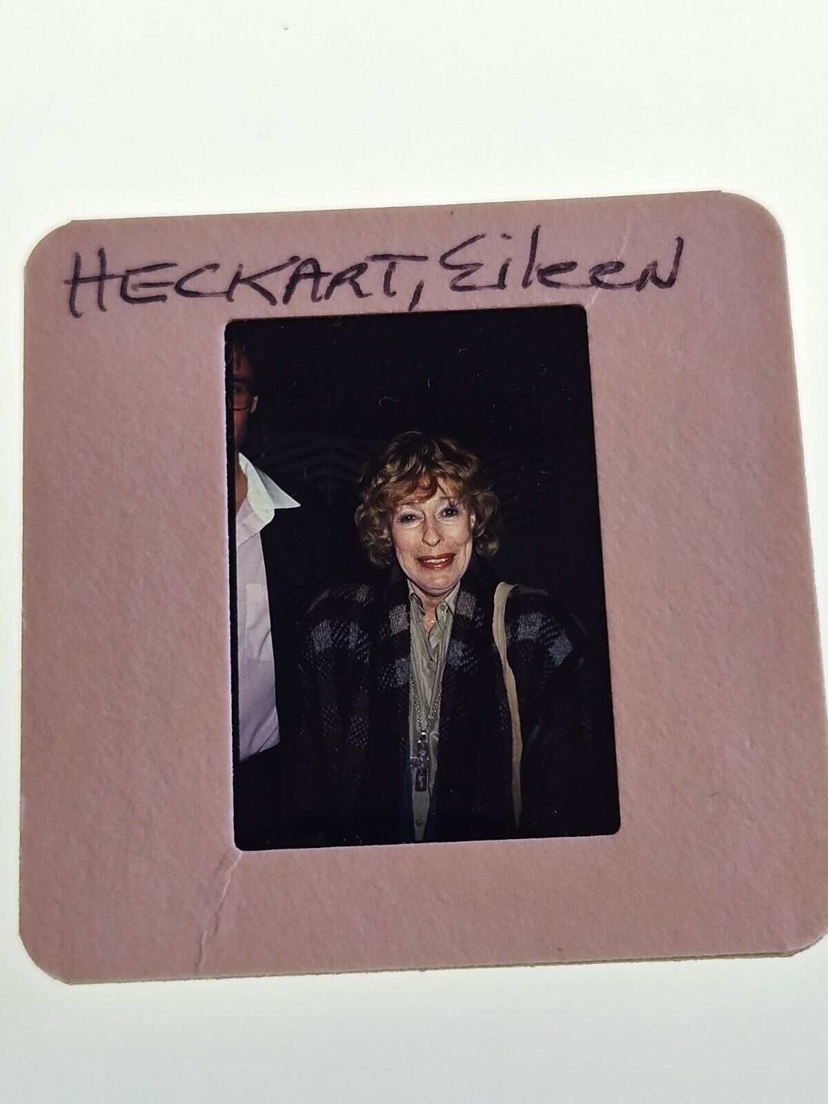 EILEEN HECKART ACTRESS COLOR TRANSPARENCY VINTAGE 35MM PHOTO FILM SLIDE