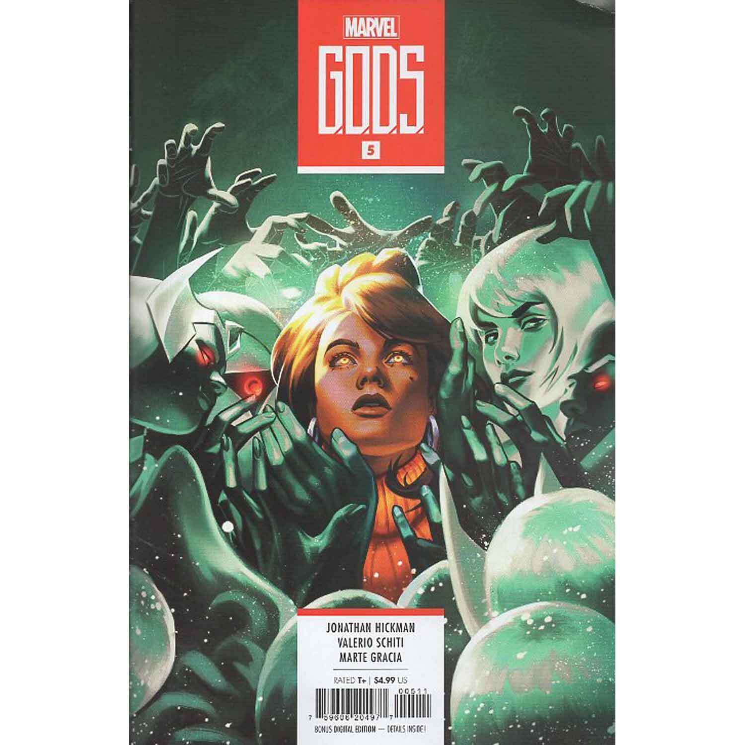 Gods #5 Marvel Comics First Printing