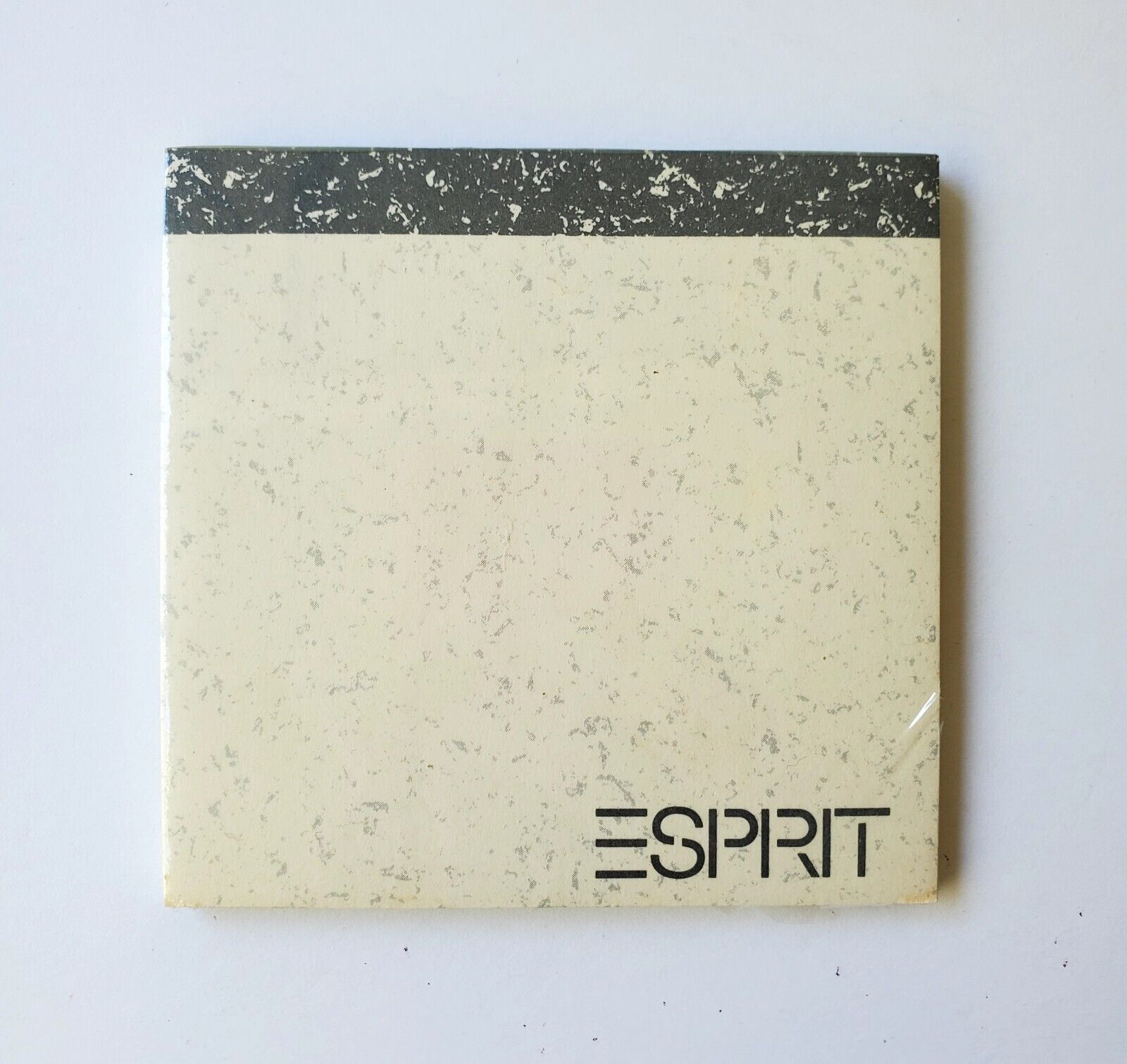 Vintage ESPRIT Stationery Notes Paper Note Pad in White & Gray - New