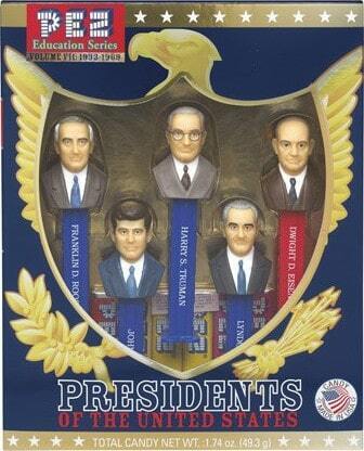 Presidents of The United States Volume 7 - Pez Limited Edition Collectible Gift