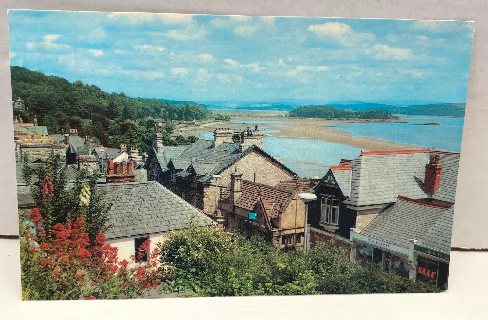Grange Over Sands and the Estuary Cumbria Lancashire Postcard Great Britain 