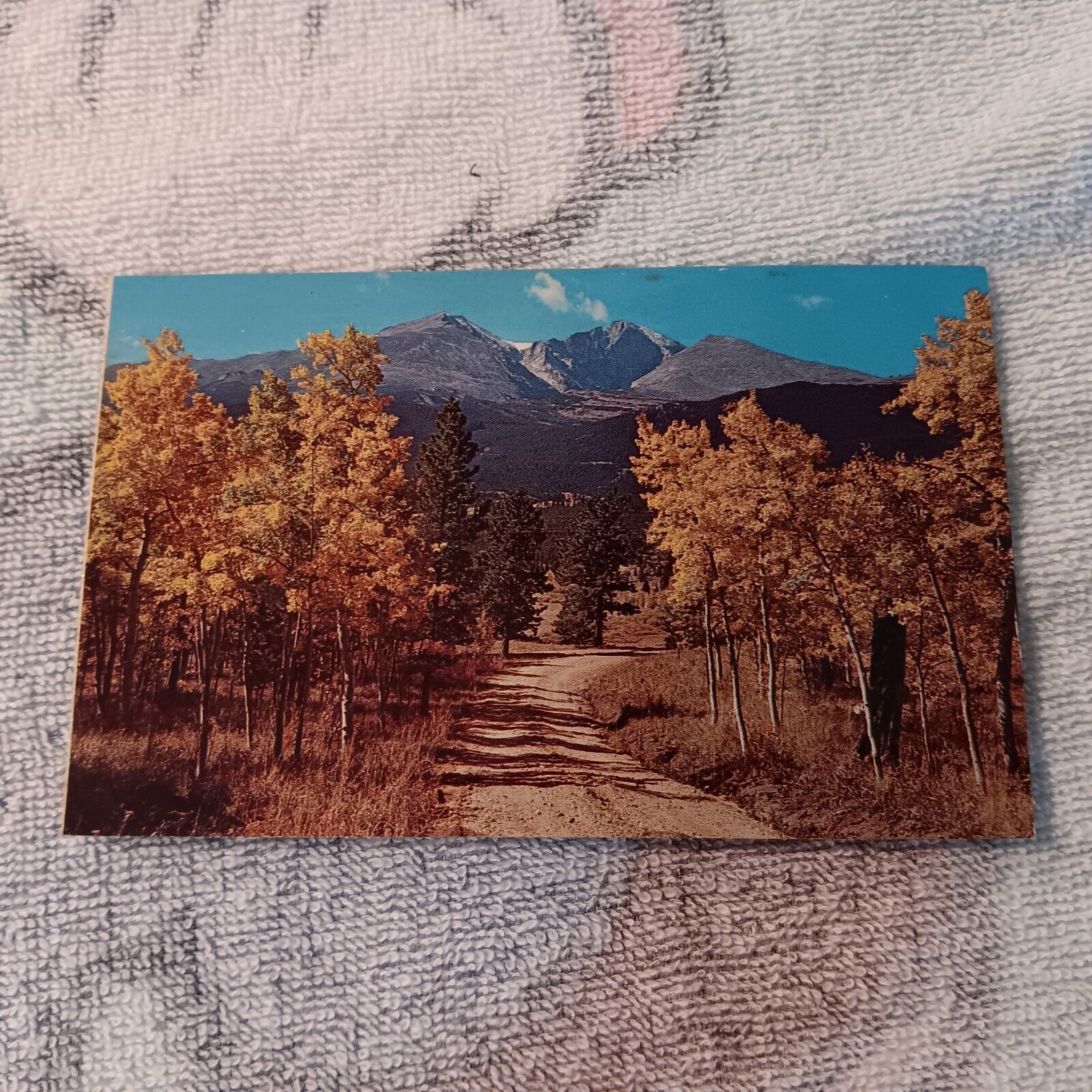Vintage Postcard Long\'s Peak Estes Park Rocky Mountain National Park 44000-B