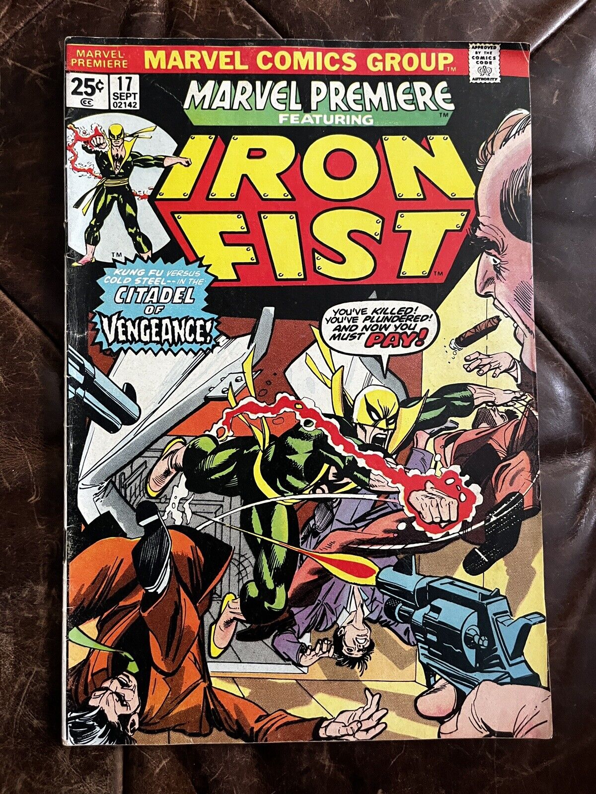 Marvel Premiere #17 (1974) Iron Fist
