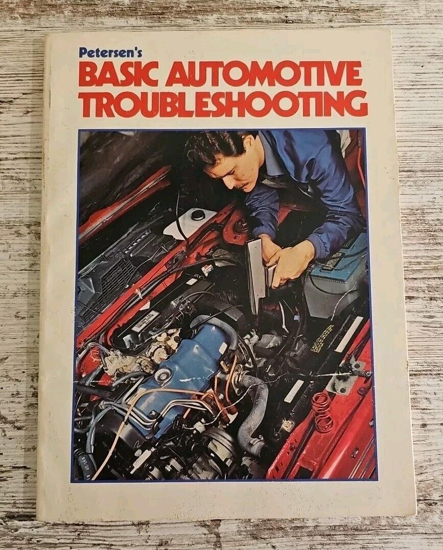 1977 Petersens Basic Automotive Troubleshooting paperback book, 
