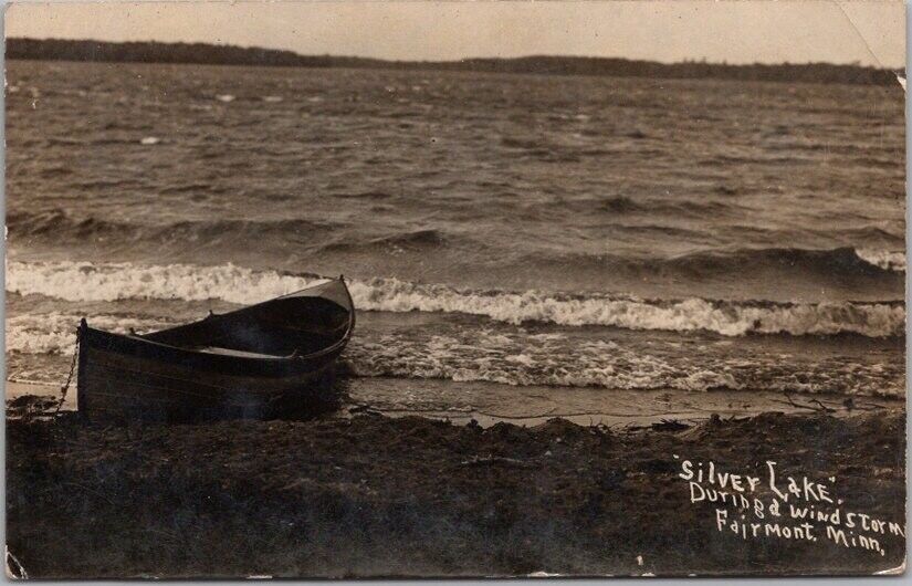 1909 FAIRMONT, Minnesota RPPC Photo Postcard 