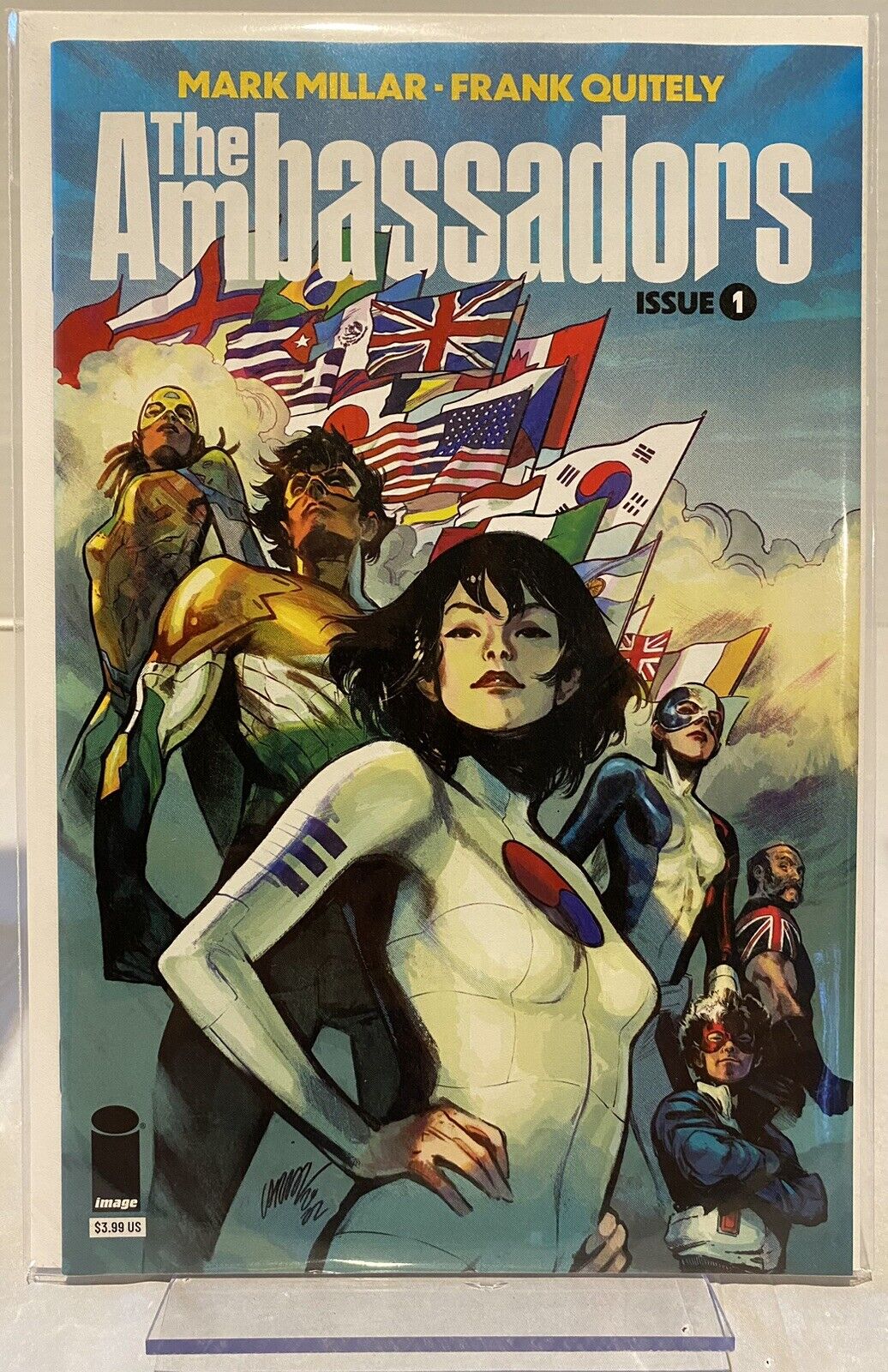 The Ambassadors #1 Cover D Larraz Variant (Image Comics 2023)