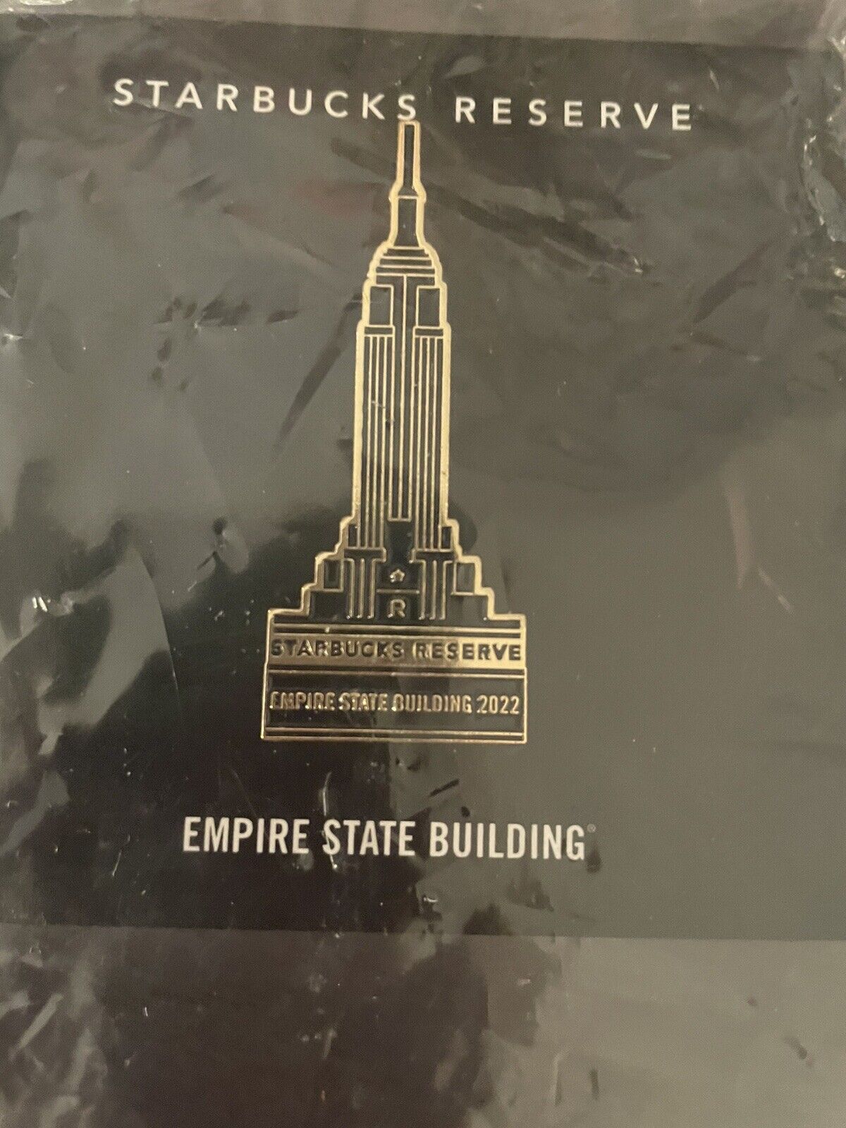 New RARE Starbucks Empire State Reserve Launch 2022 Authentic Pin Ss