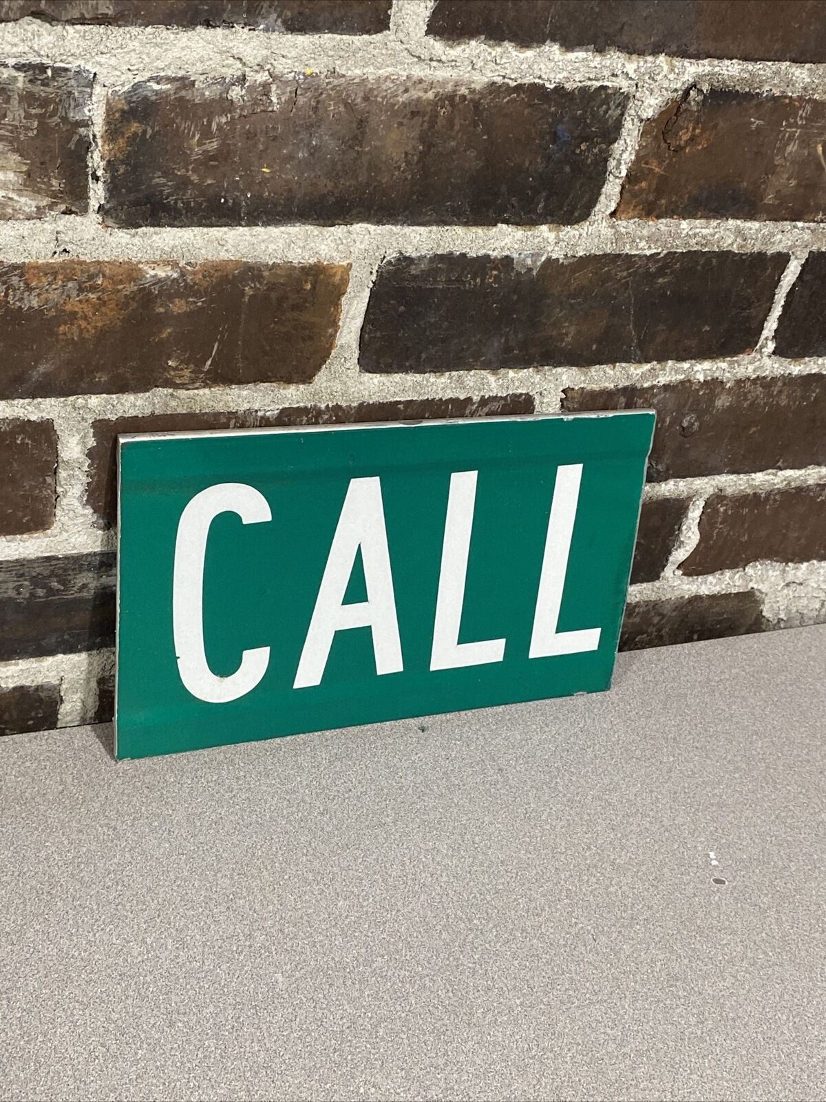 Call Rd Retired street signs From Pell City Alabama Rare Old Sign Man Cave