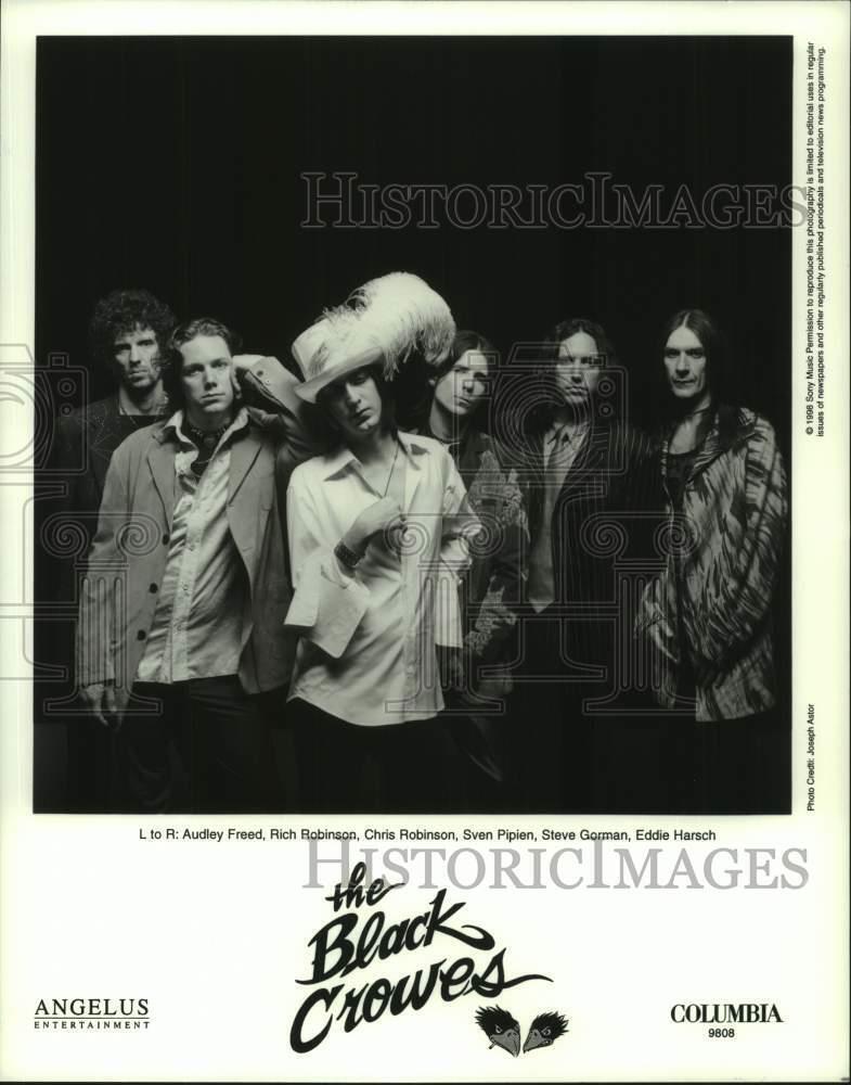 1998 Press Photo Audley Freed with the others members of The Black Crowes