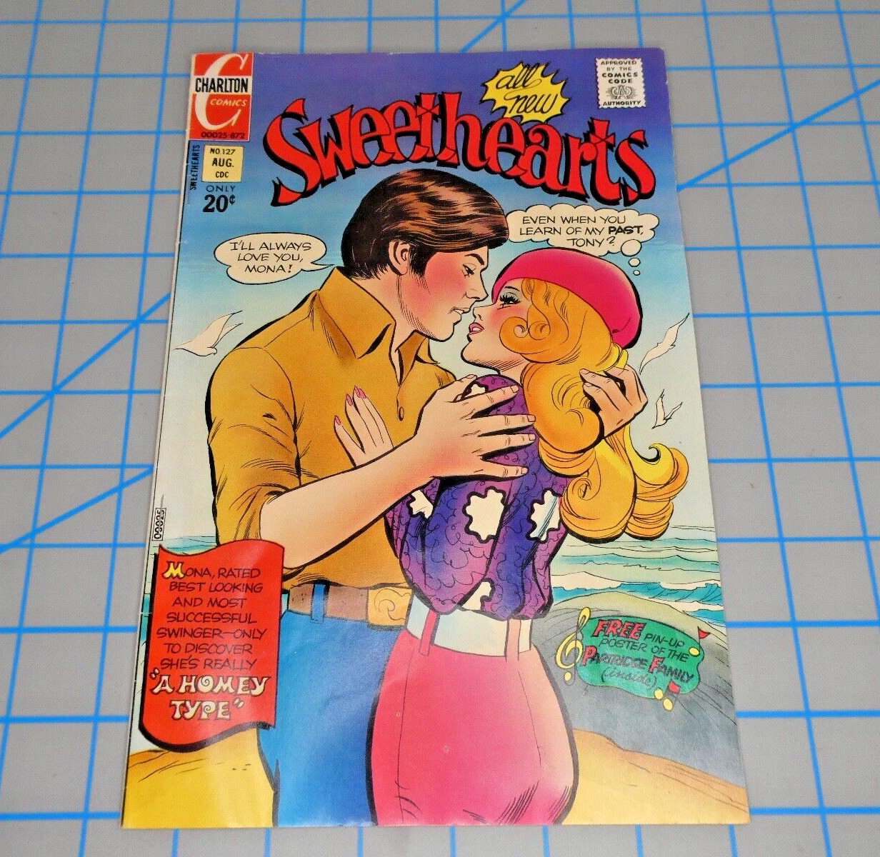 Sweethearts Vol. 5 No. 127 August 1972 Charlton Comics